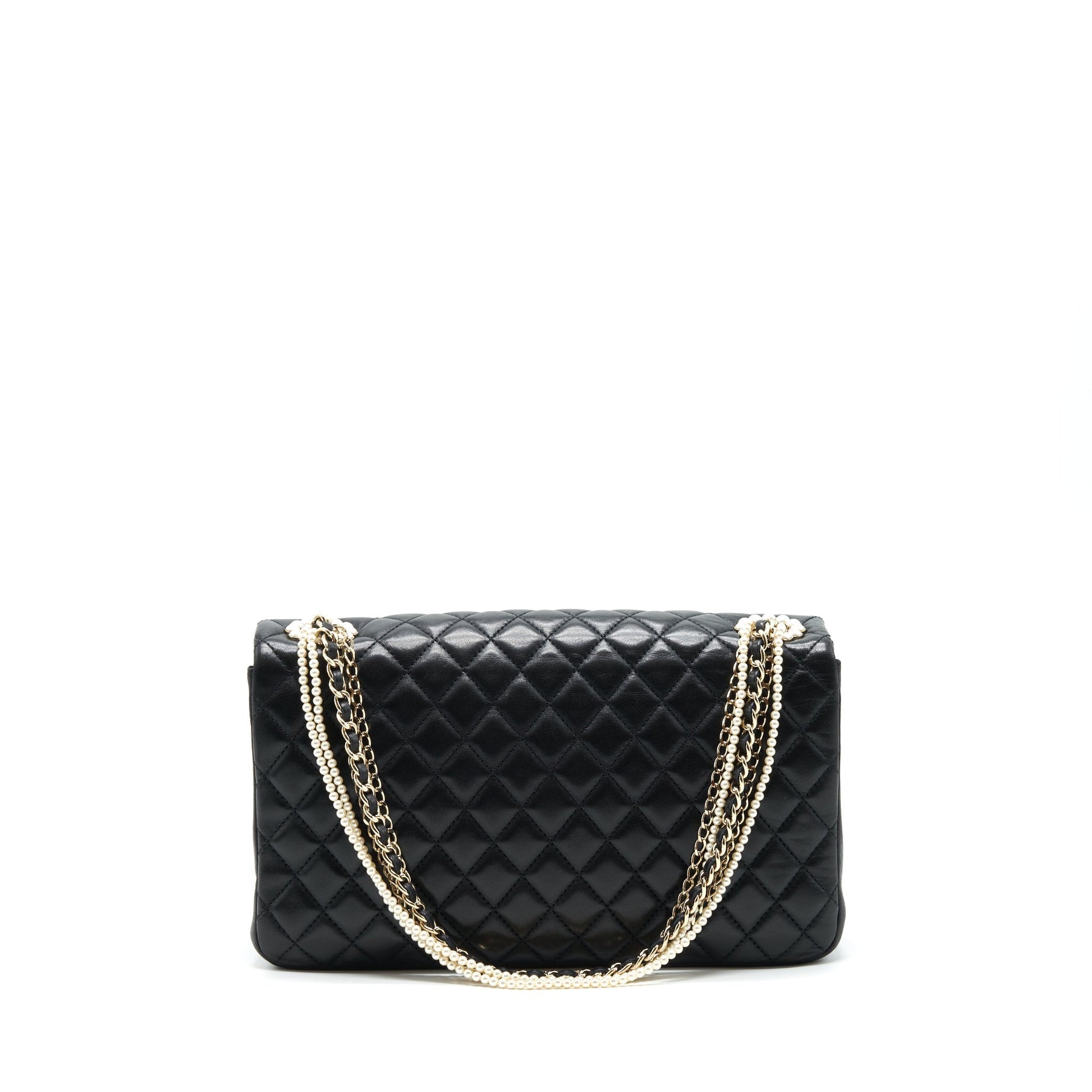 Chanel Westminster Pearl Lambskin SHW Black Shoulder Bag