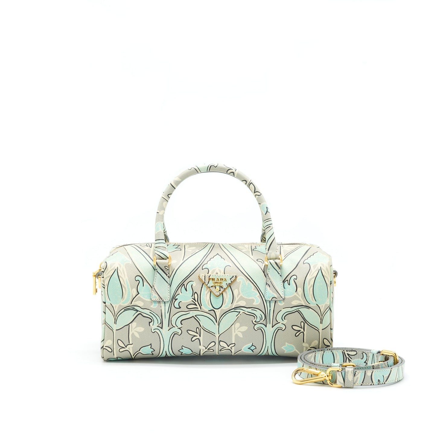 Print Anise Boston Purse Handbag Travel Bag