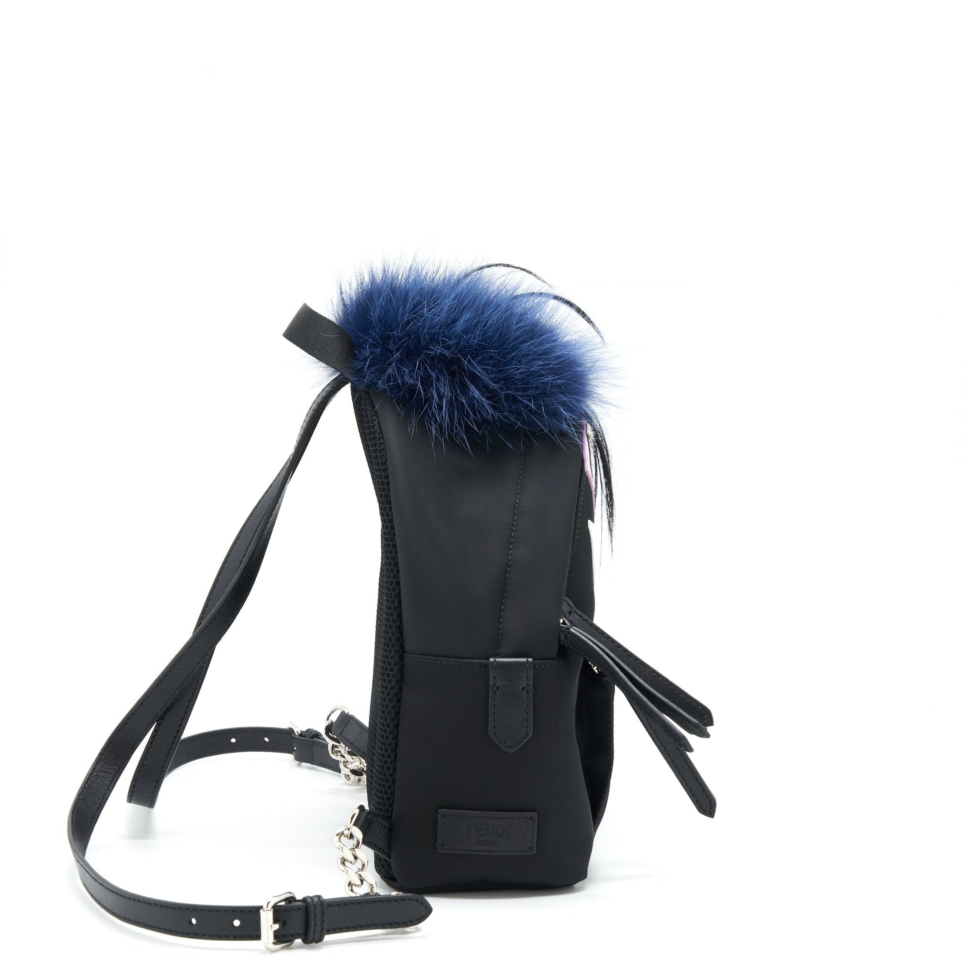 Fendi Monster Backpack Multicolour Black