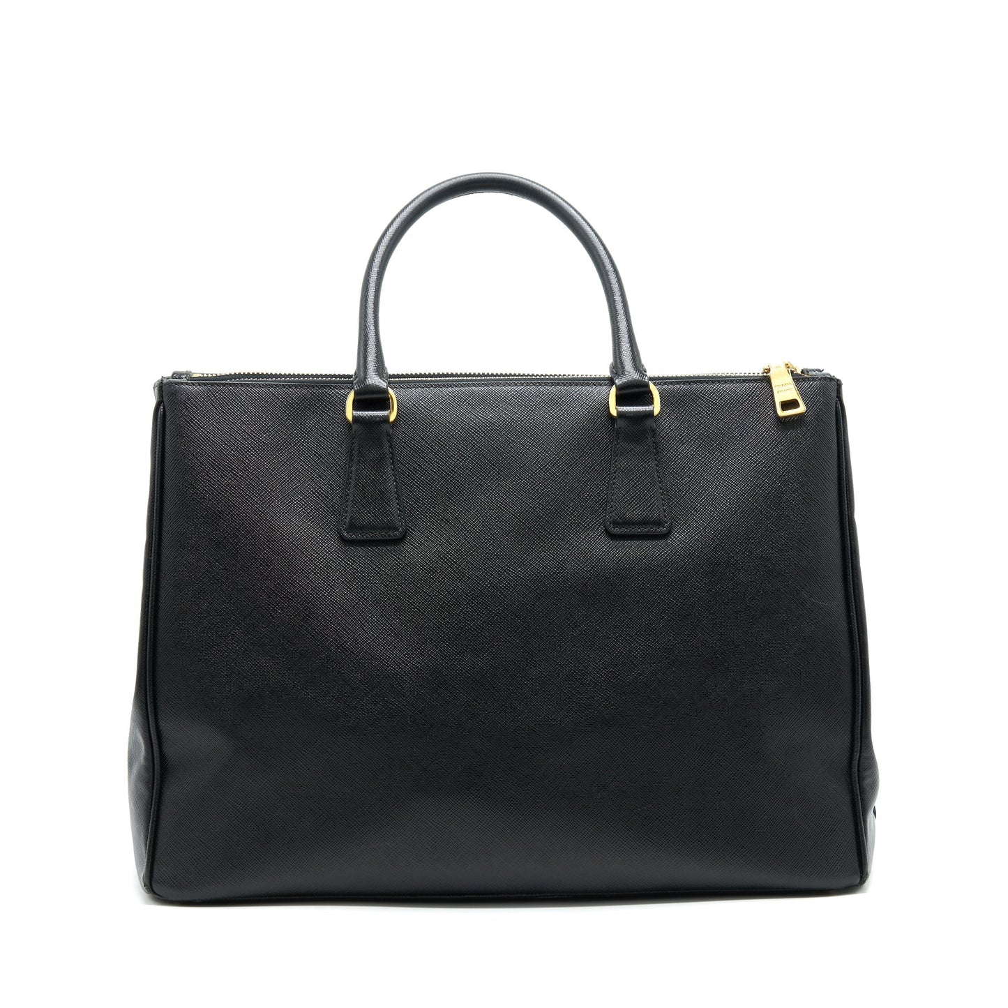 Prada Saffiano Tote In Handbag Black Large Tote Bag