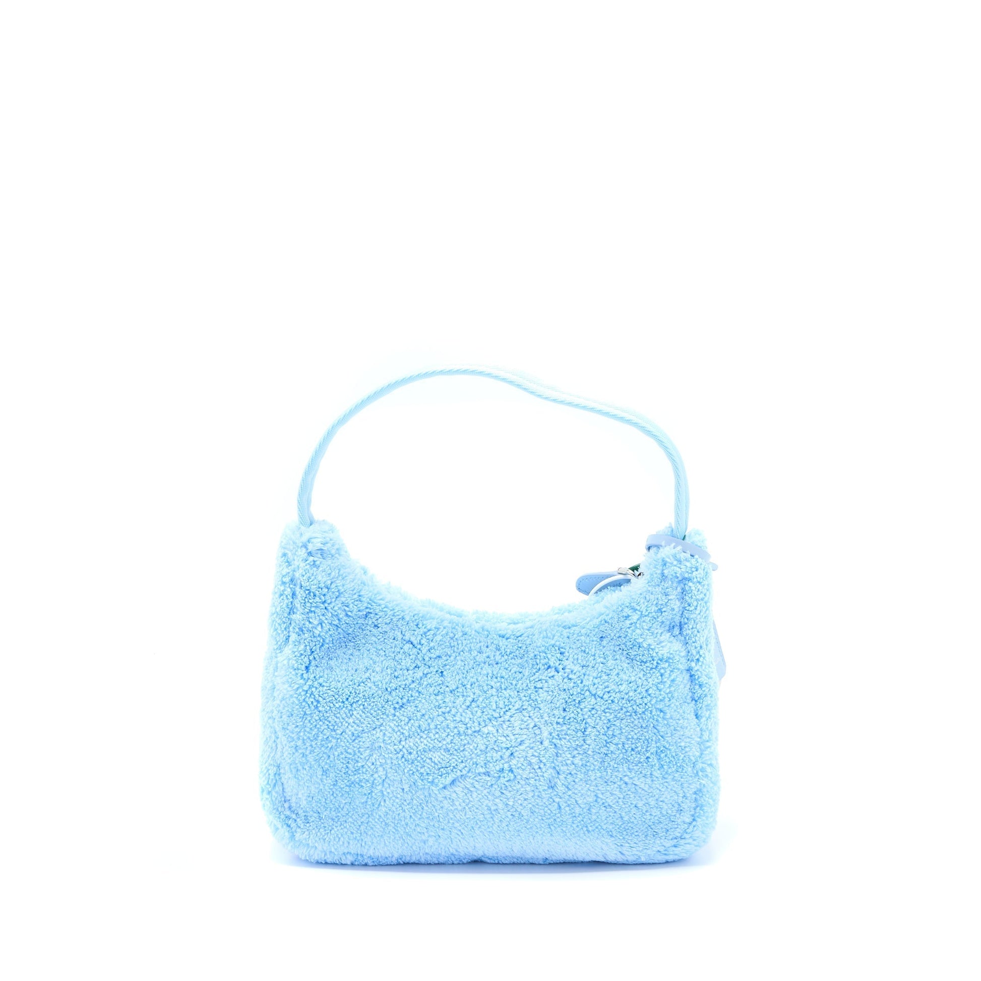 Prada Re Edition Terry Purse Handbag Blue Mini Travel Bag