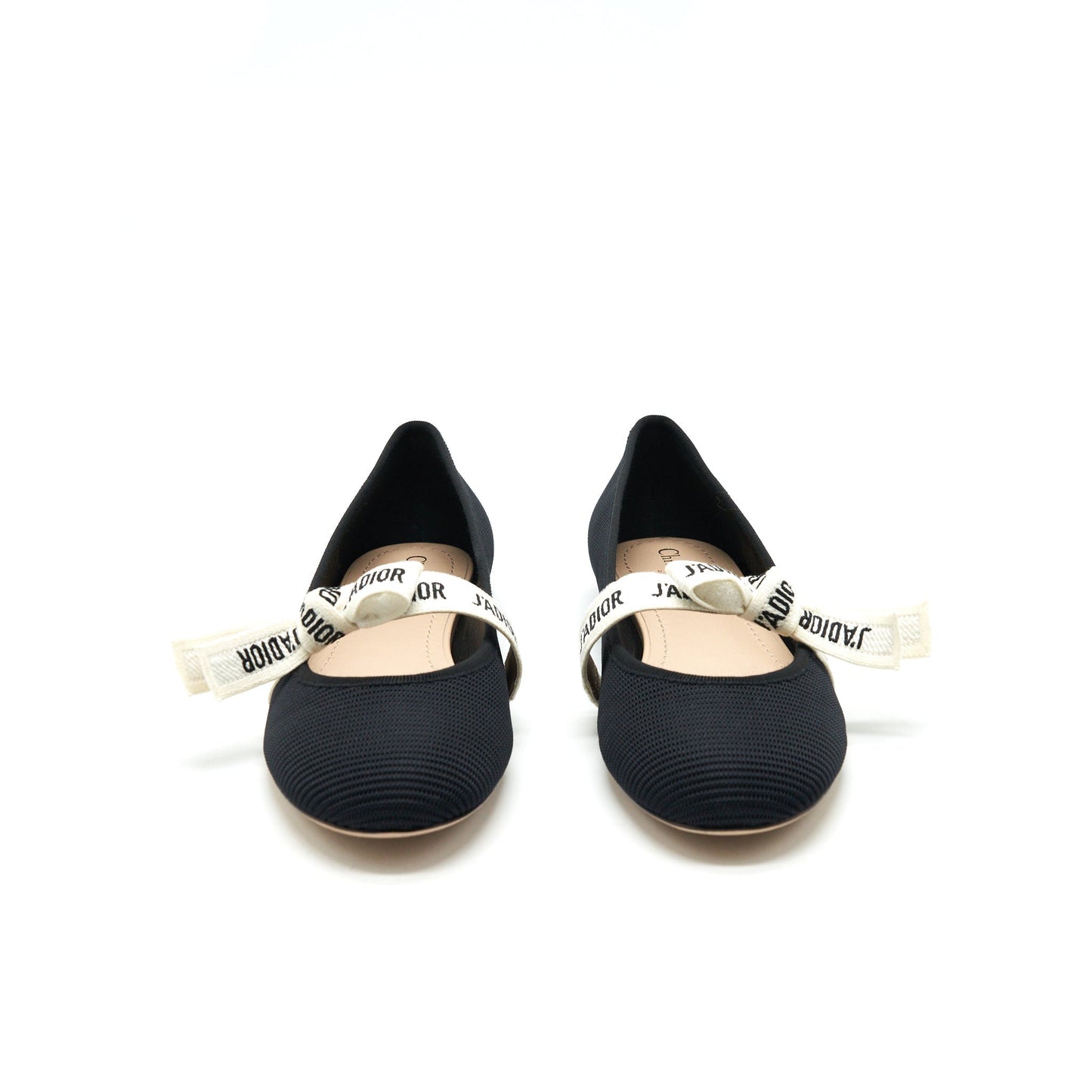 Dior Size Miss J'A Ballet Flat Handbag Black Shoes