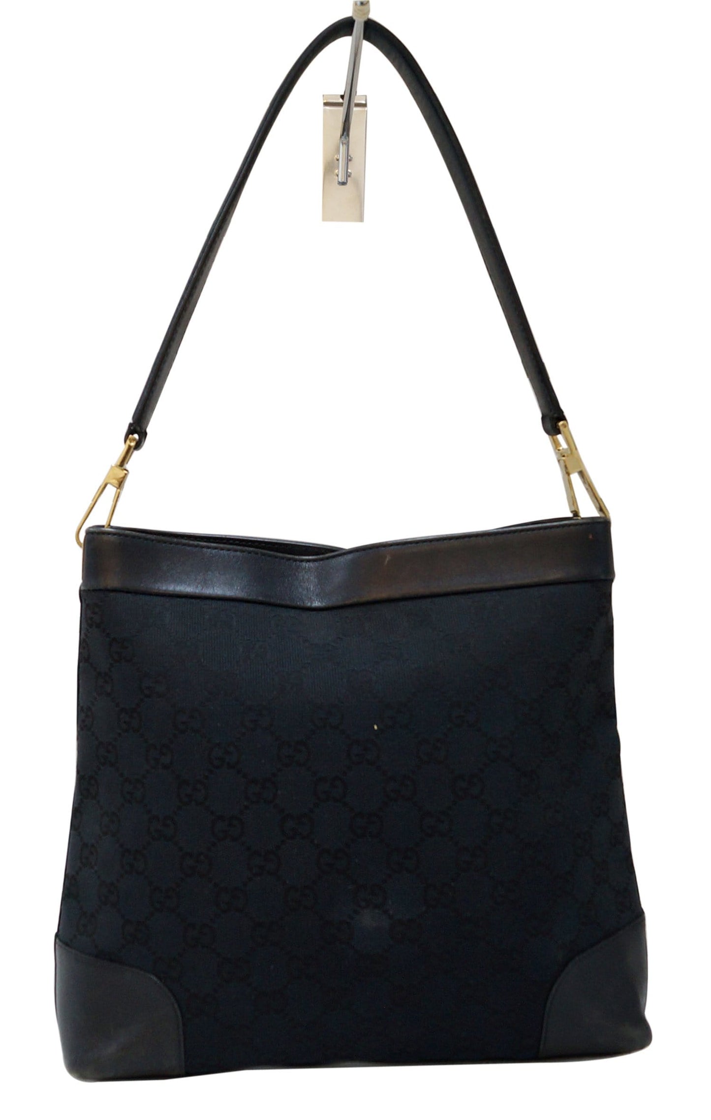 Gucci Signature Shoulder Bag Leather Monogram