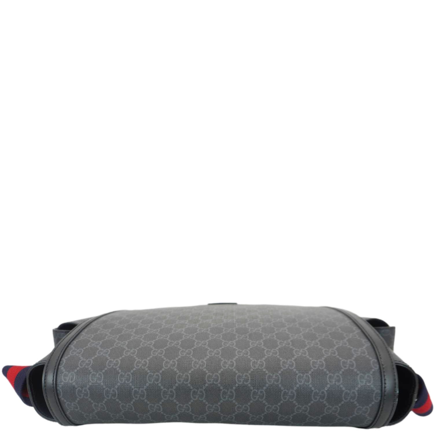 Gucci Diaper Supreme Messenger Bag Canvas Black Travel Bag