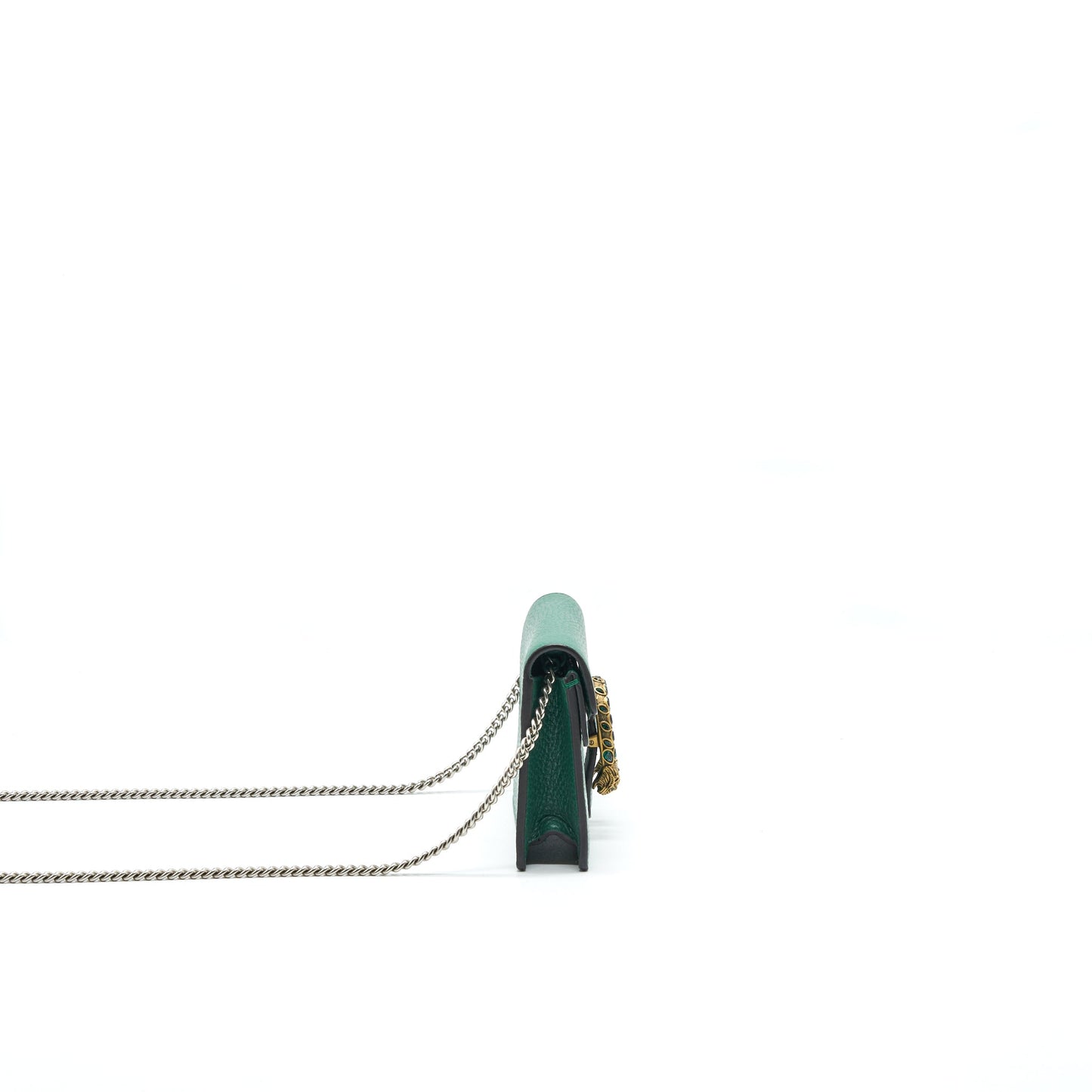 Gucci Super Bag Leather Green Travel Bag