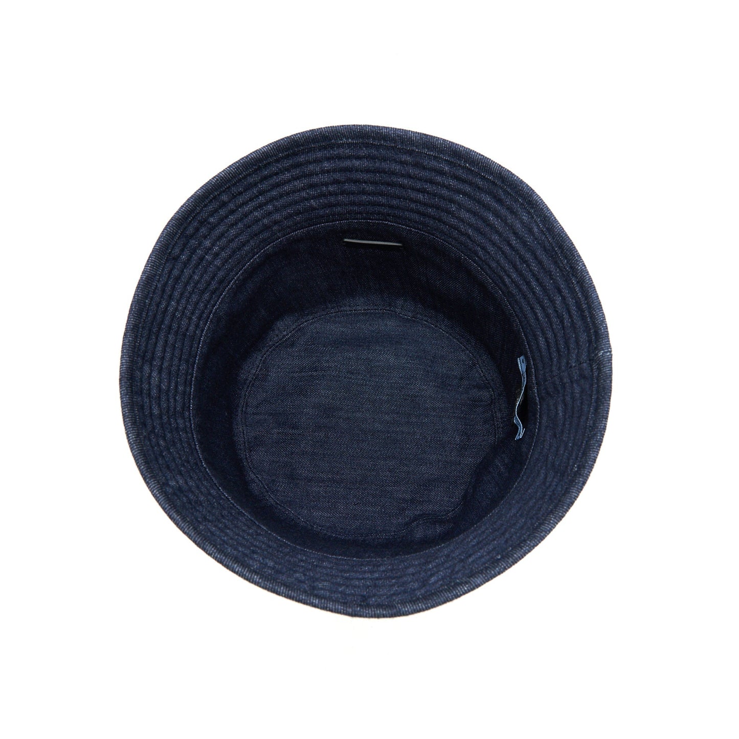 Prada And Hat Handbag Denim Nylon Bucket Bag