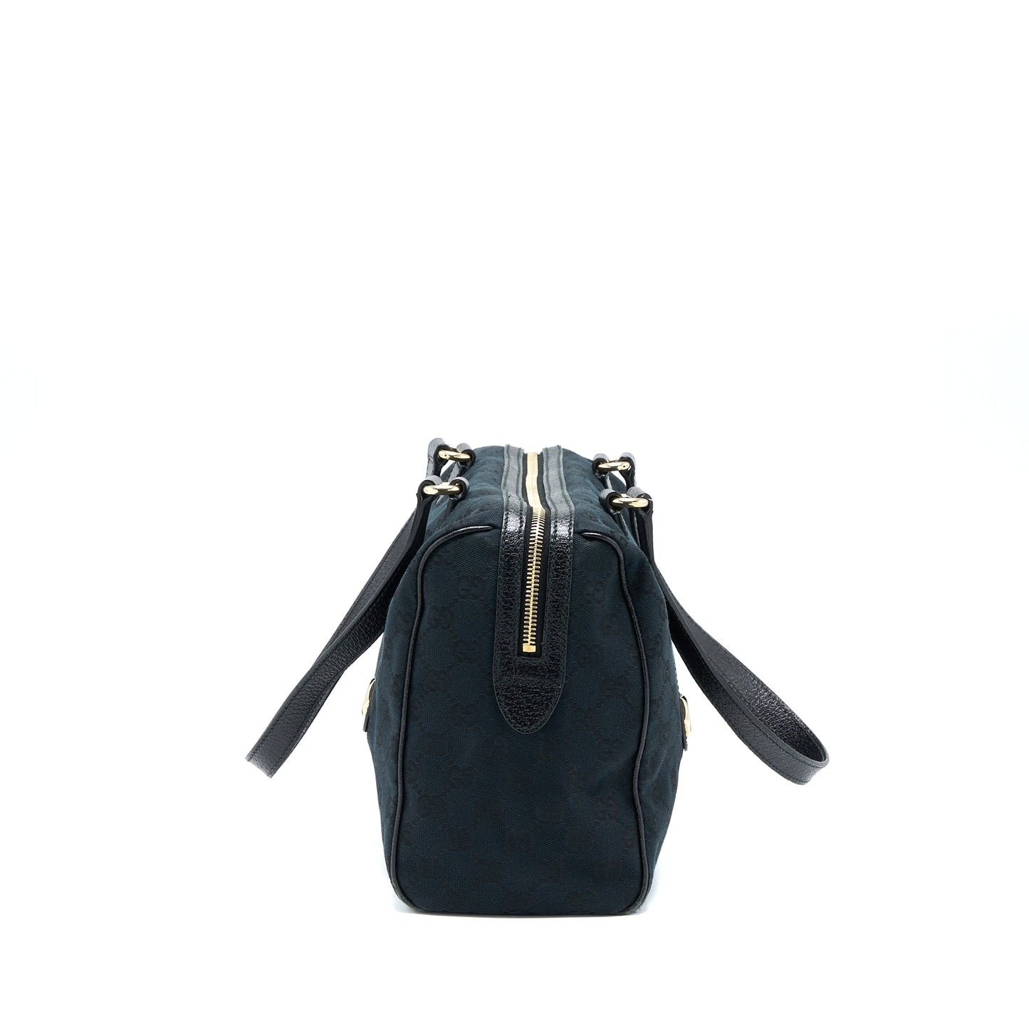 Gucci Boston Bag Supreme Fabric Shw Black Travel Bag