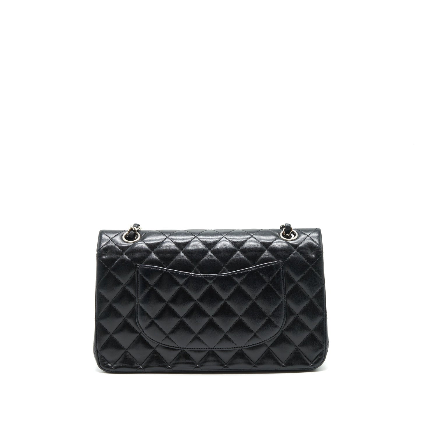 Chanel Classic Flap Lambskin SHW Black Shoulder Bag