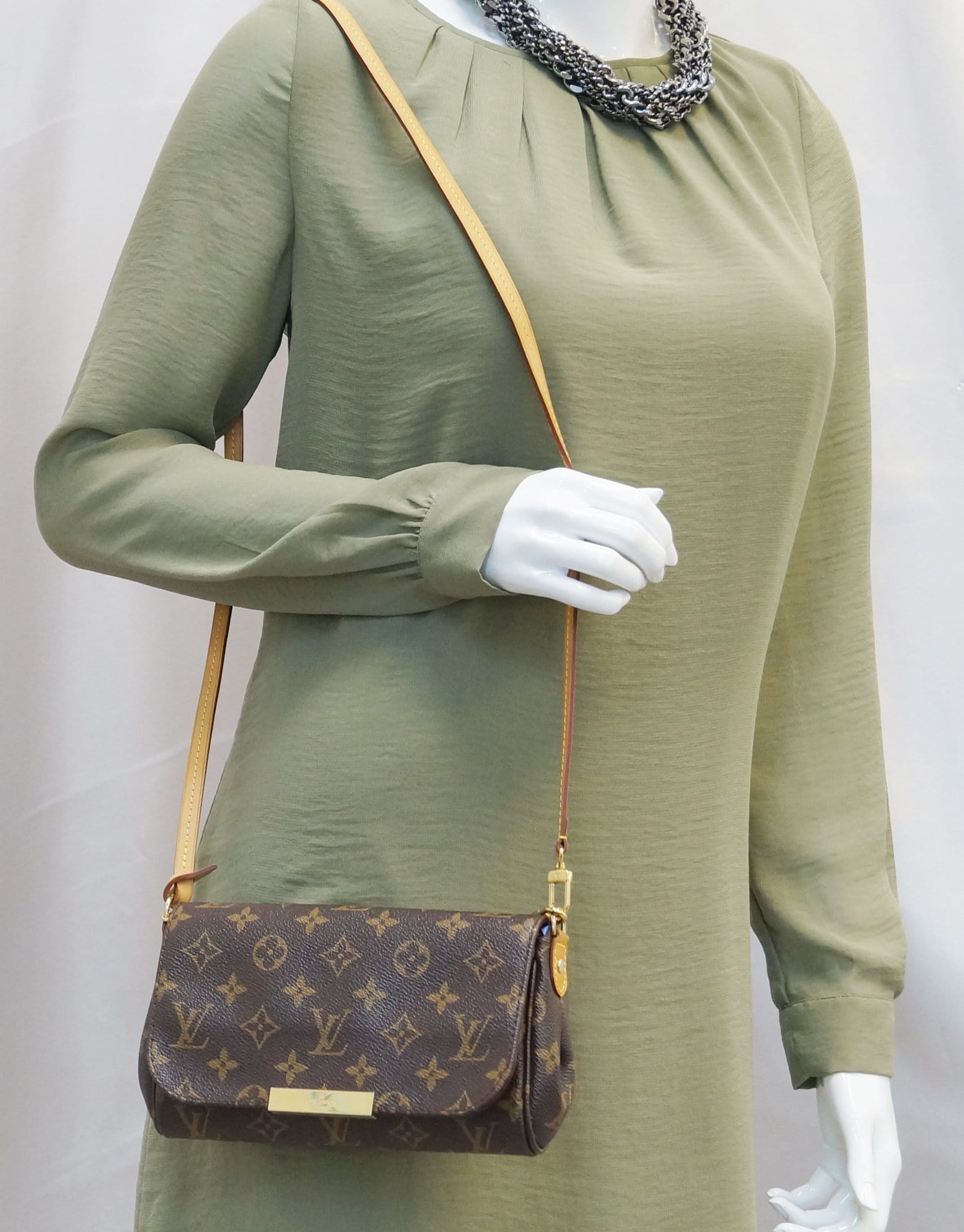 Louis Favorite Pm Crossbody Bag Canvas Monogram
