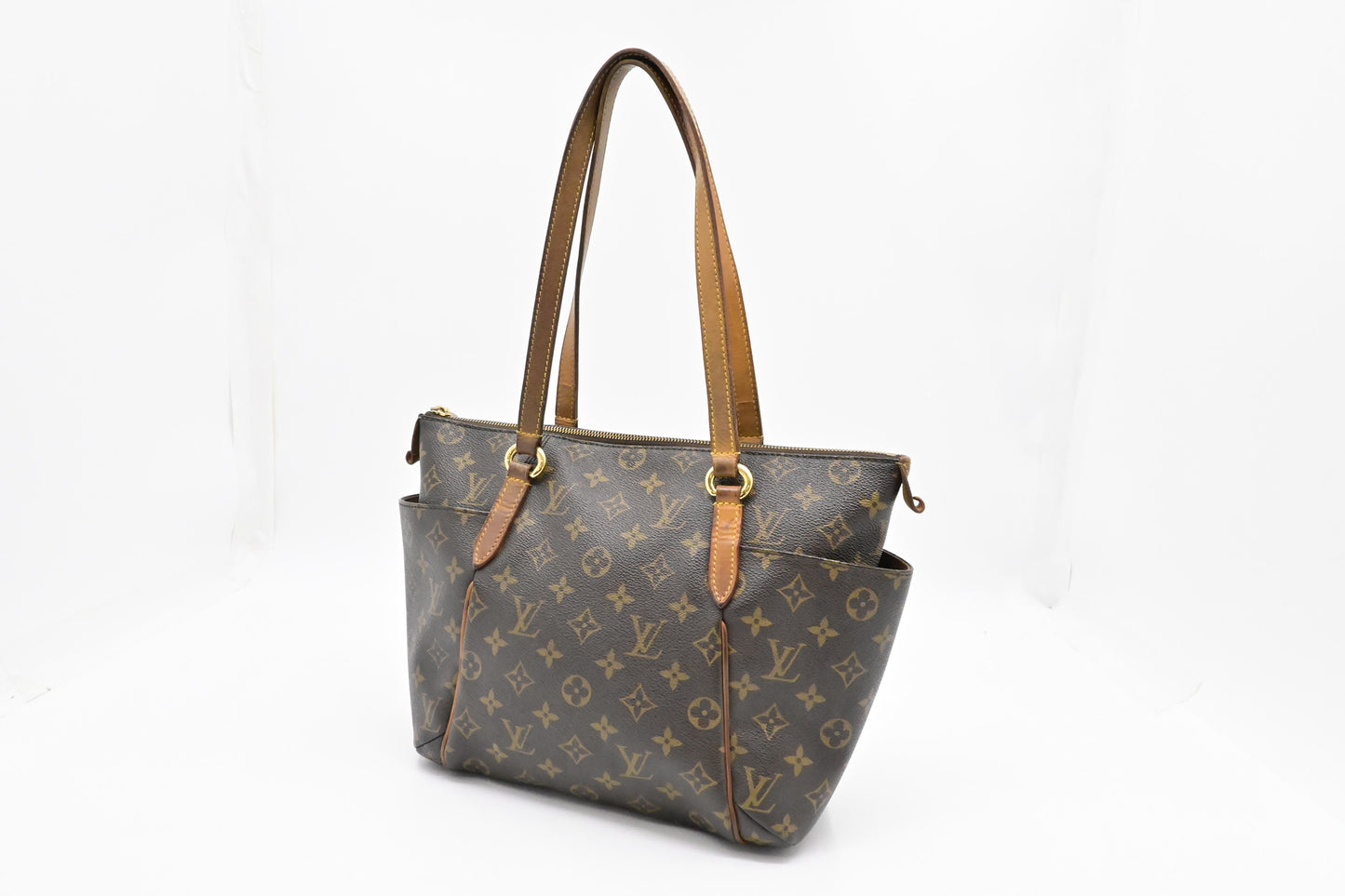 Louis Vuitton Totally Monogram PM Canvas Handbag Canvas 3