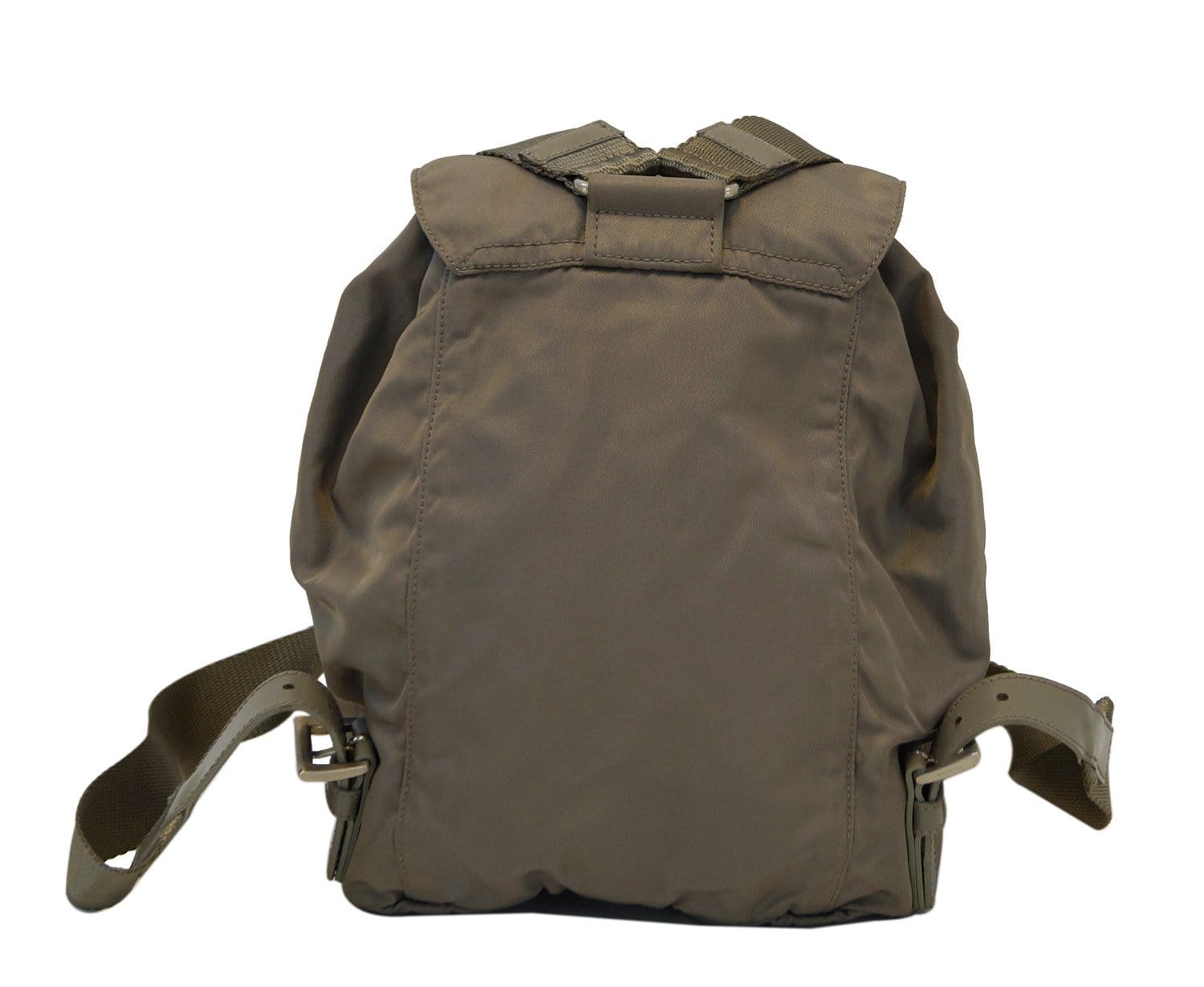 Prada Grey Backpack Nylon Gray