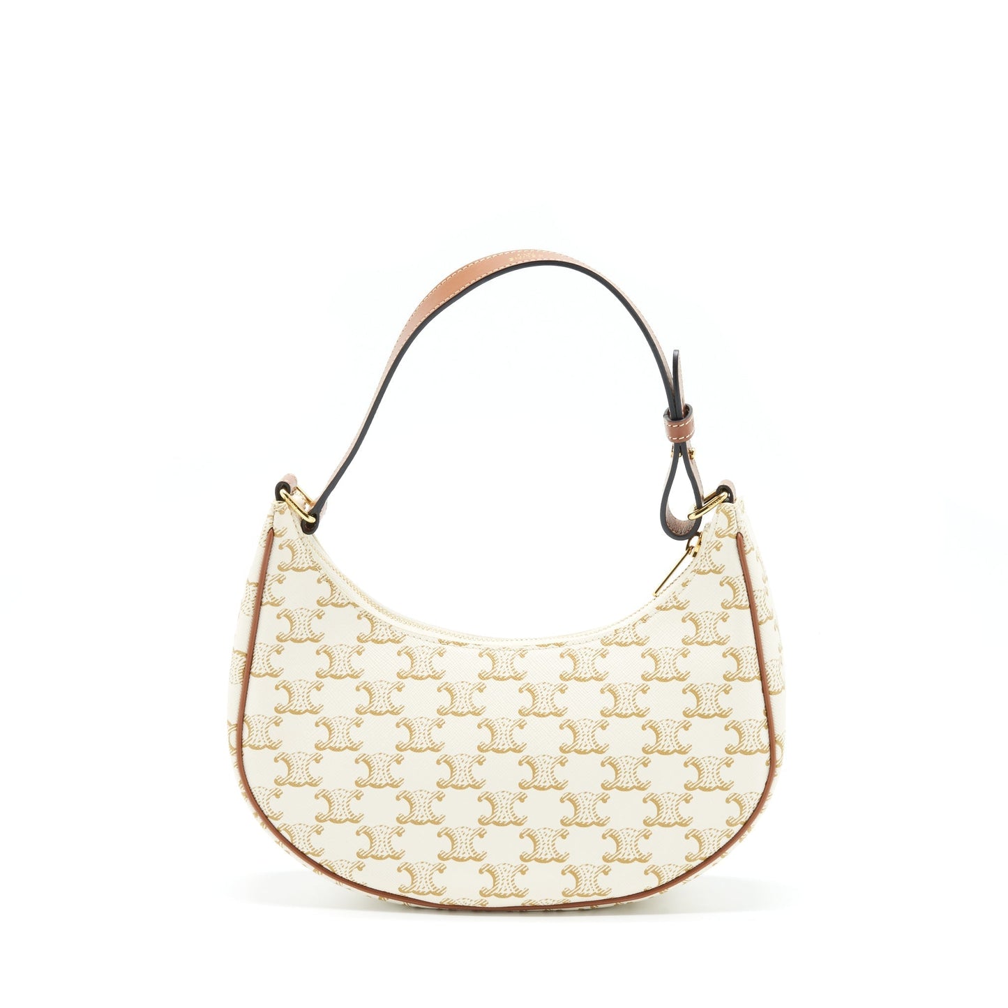 Celine Ava Purse Triomphe And Handbag Leather Canvas Travel Bag