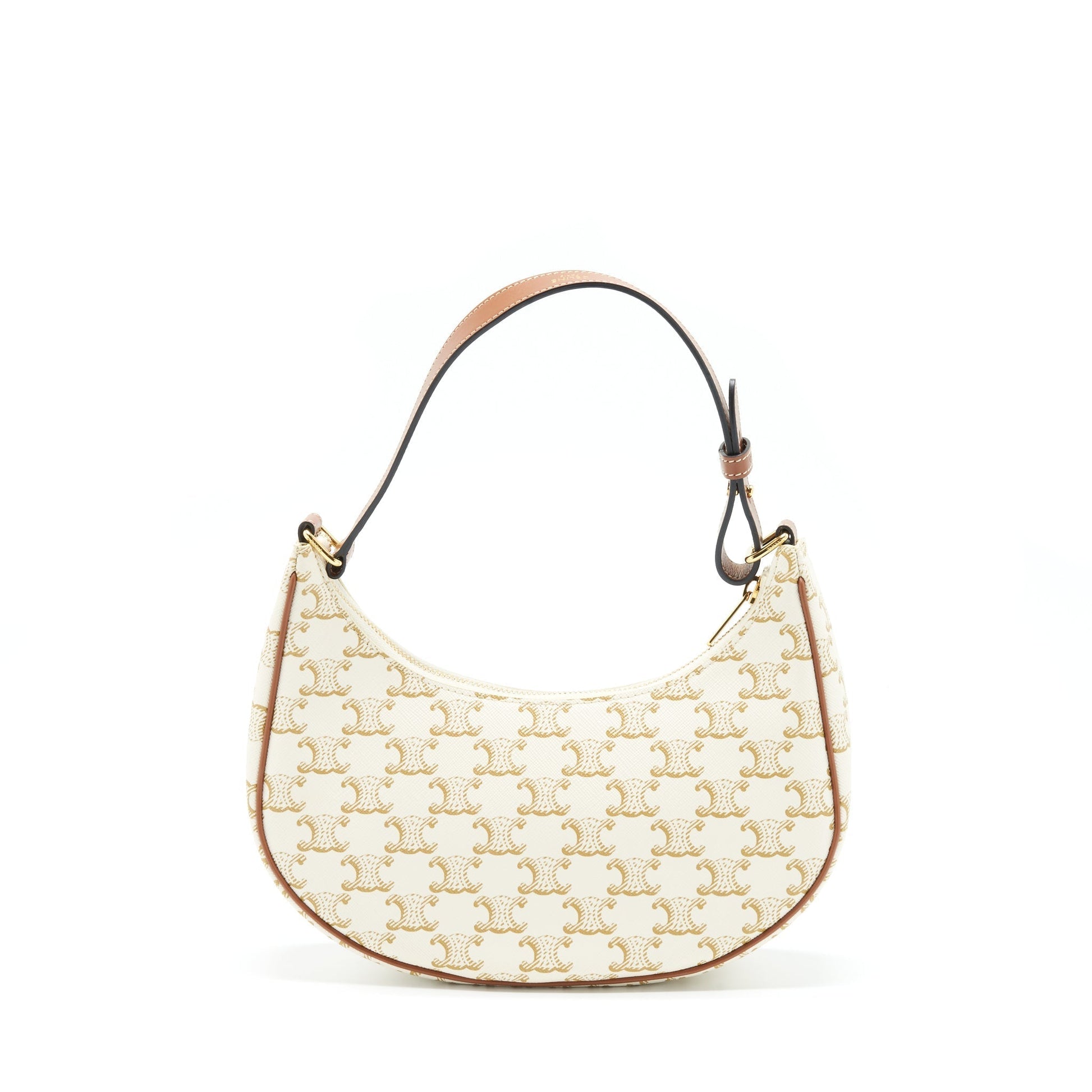 Celine Ava Purse Triomphe And Handbag Leather Canvas Travel Bag