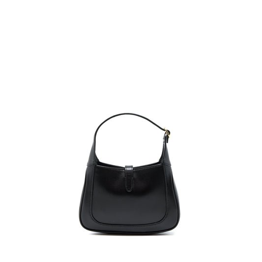 Gucci Jackie Bag Calfskin Black Mini Travel Bag