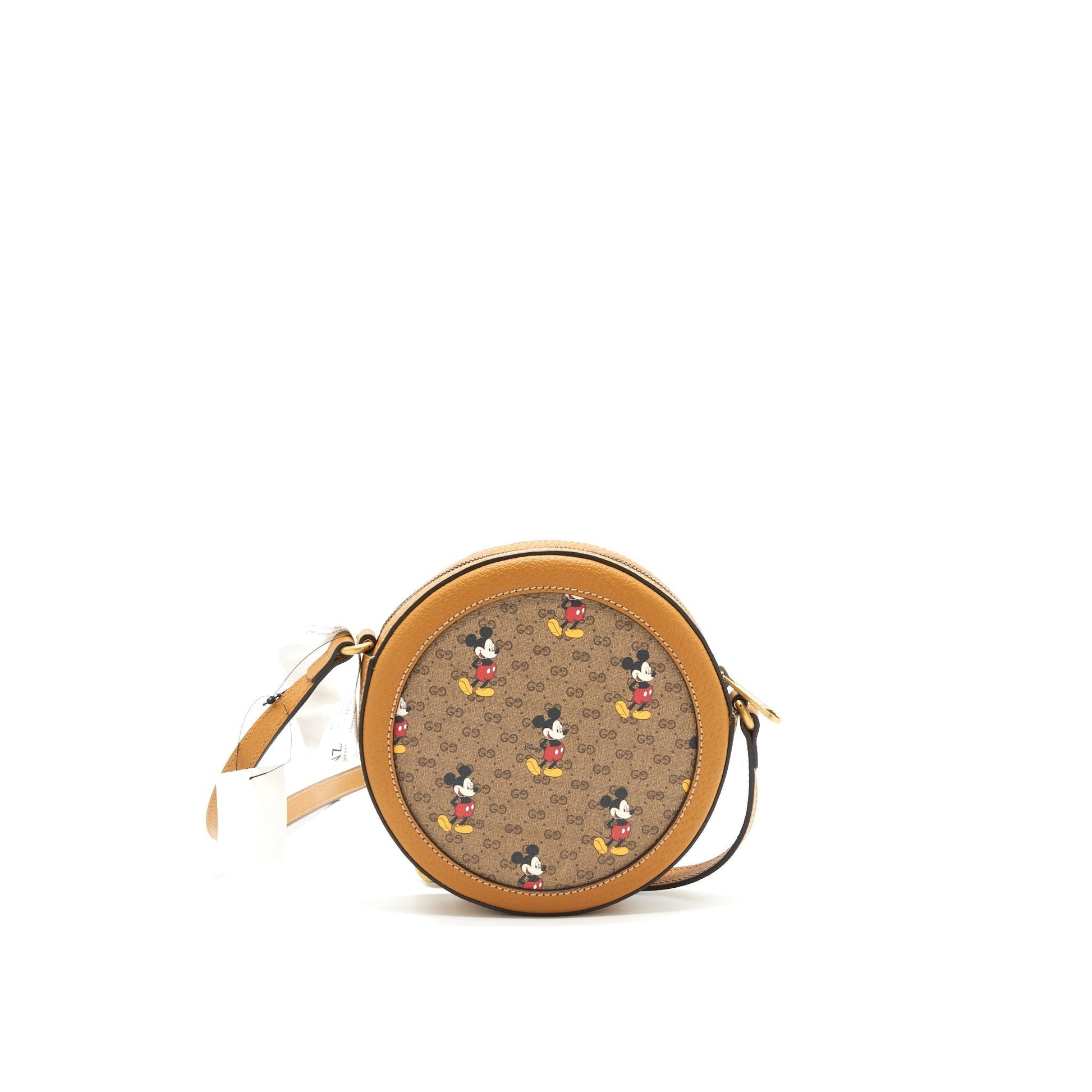 Gucci Disney Mickey Supreme Round Bag Travel Bag