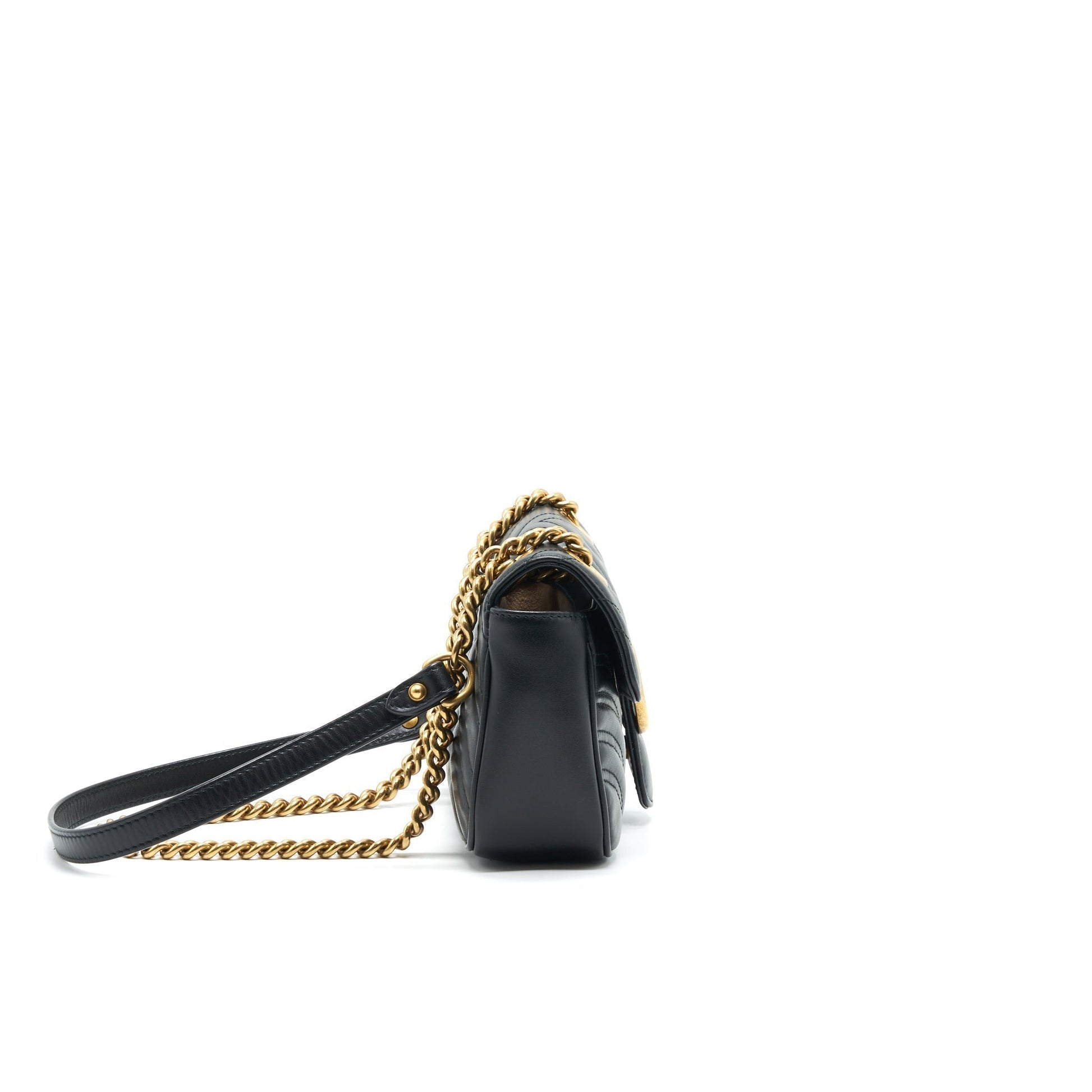 Gucci Marmont Bag With Black Mini Travel Bag