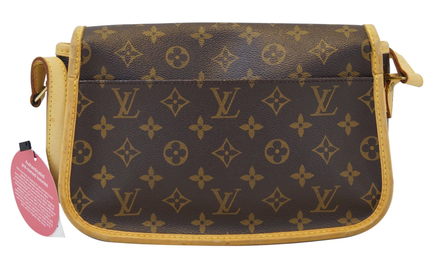 Louis Sologne Shoulder Bag Canvas Monogram Crossbody Bag