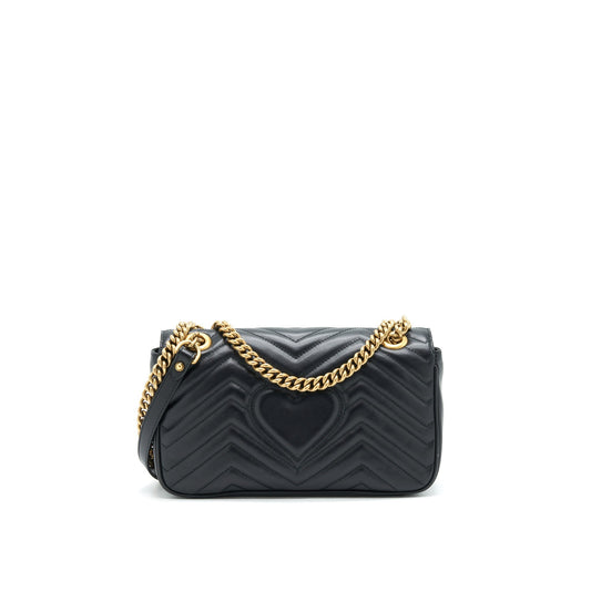 Gucci Marmont Shoulder Bag With Black