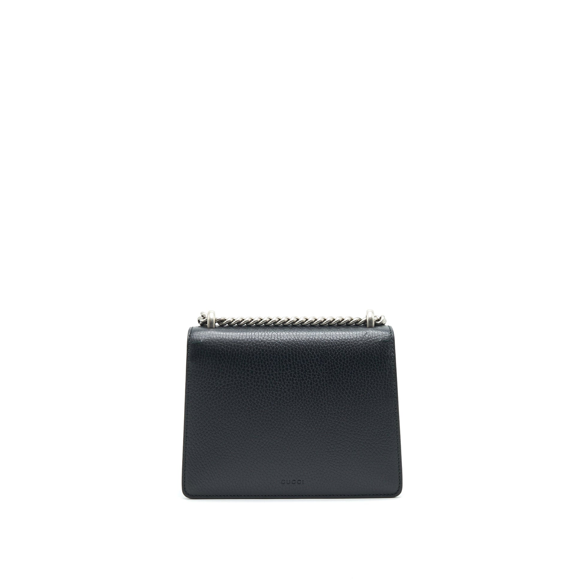 Gucci Dionysus Bag With Shw Leather Black Travel Bag