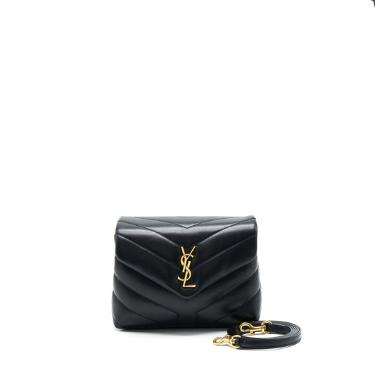 YSL Saint Laurent Saint Laurent Toy Lou Lou In Travel Black Travel Bag