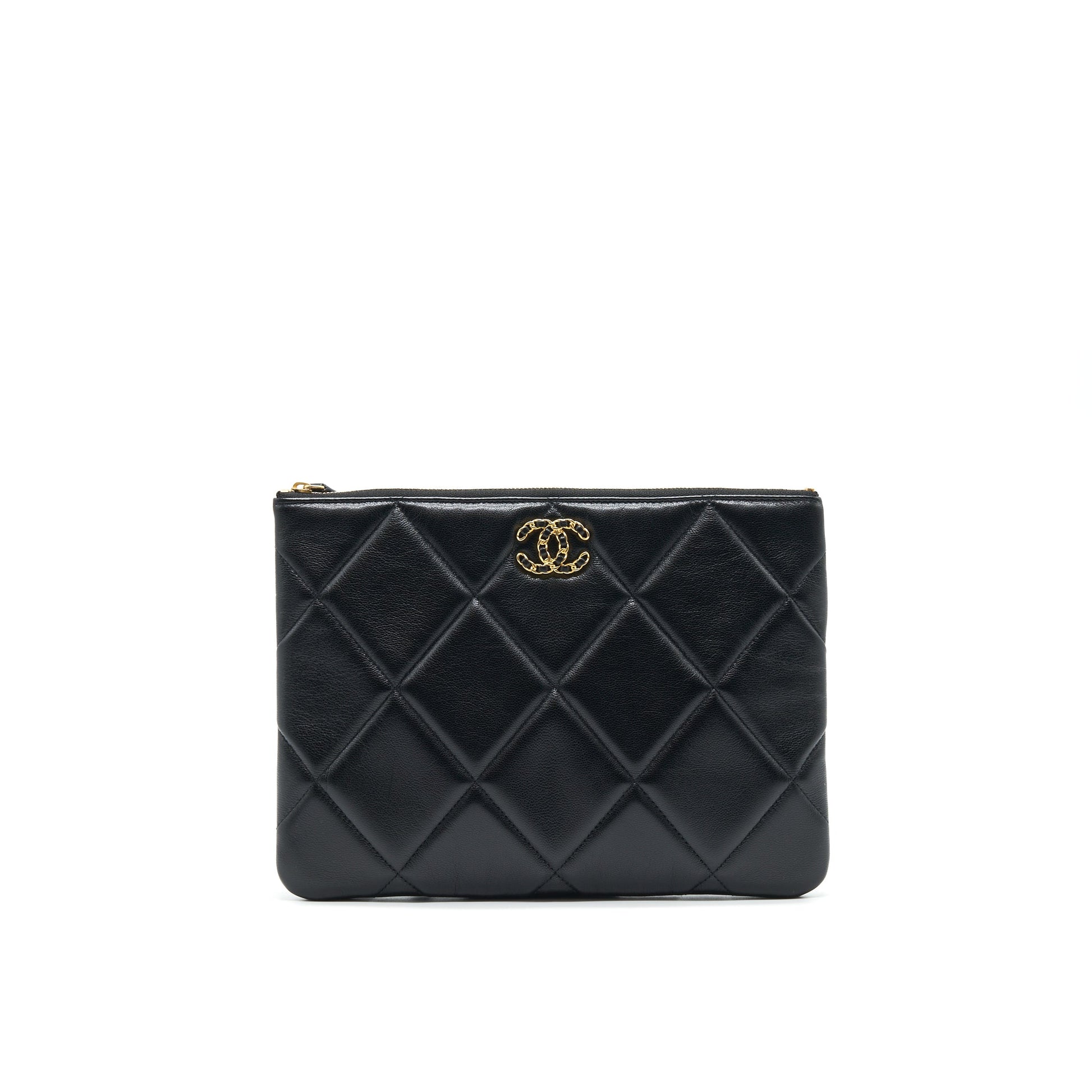 Chanel 19 GHW Black Handbag