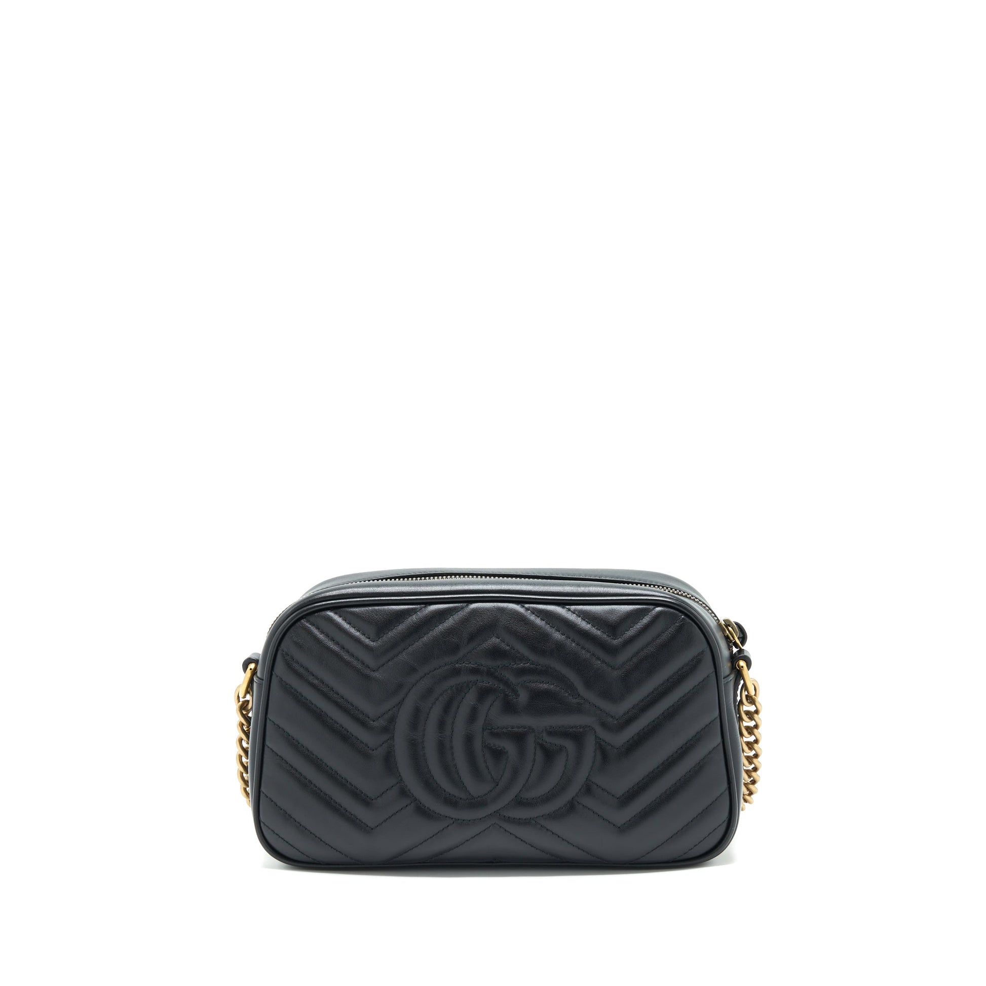 Gucci Marmont Camera Bag Black Small Travel Bag
