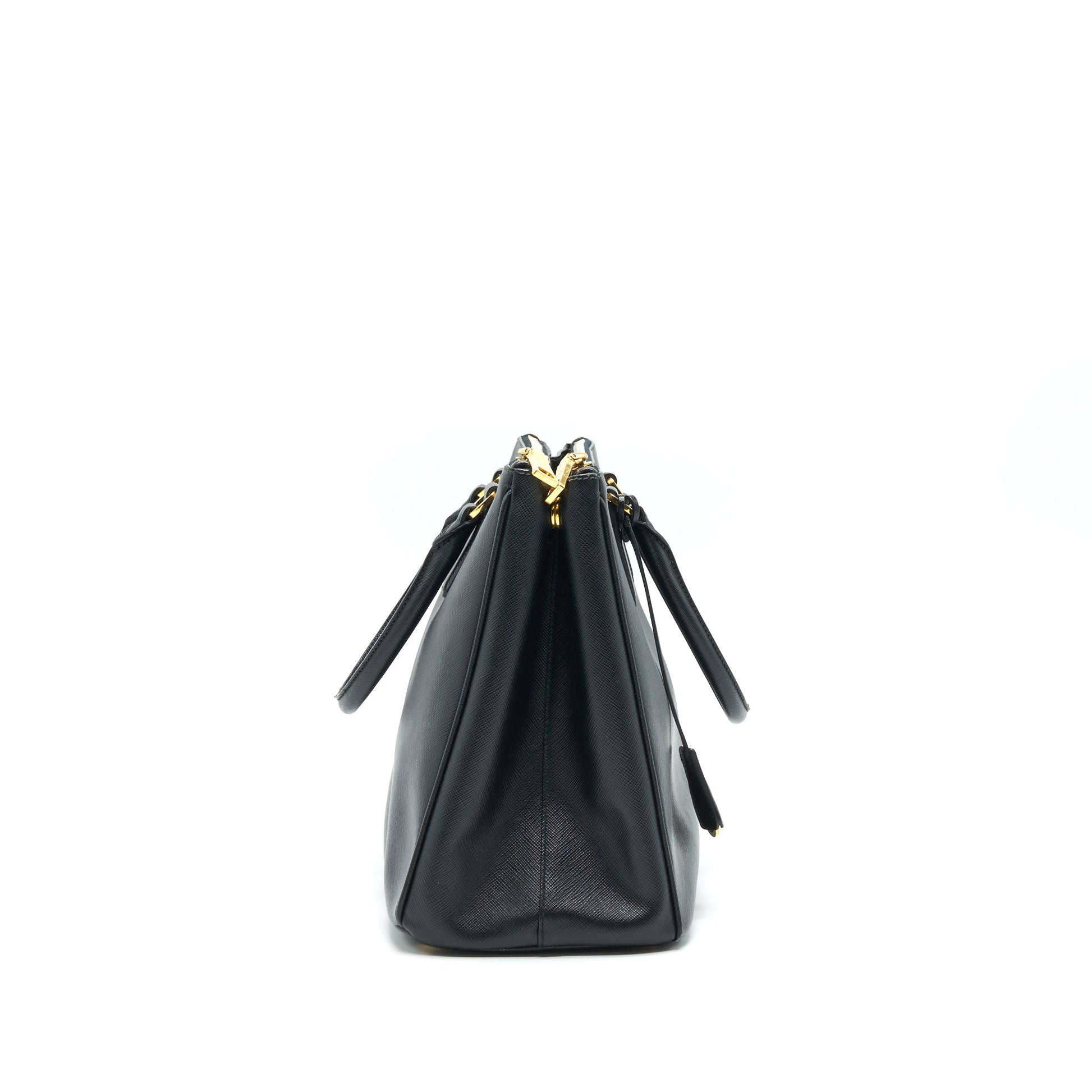 Prada Saffiano Tote Purse Handbag Black Tote Bag