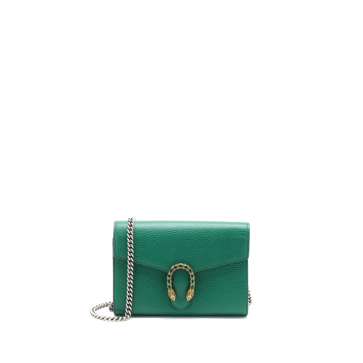 Gucci Dionysus Bag Calfskin Multicolour Hardware Green Mini Travel Bag