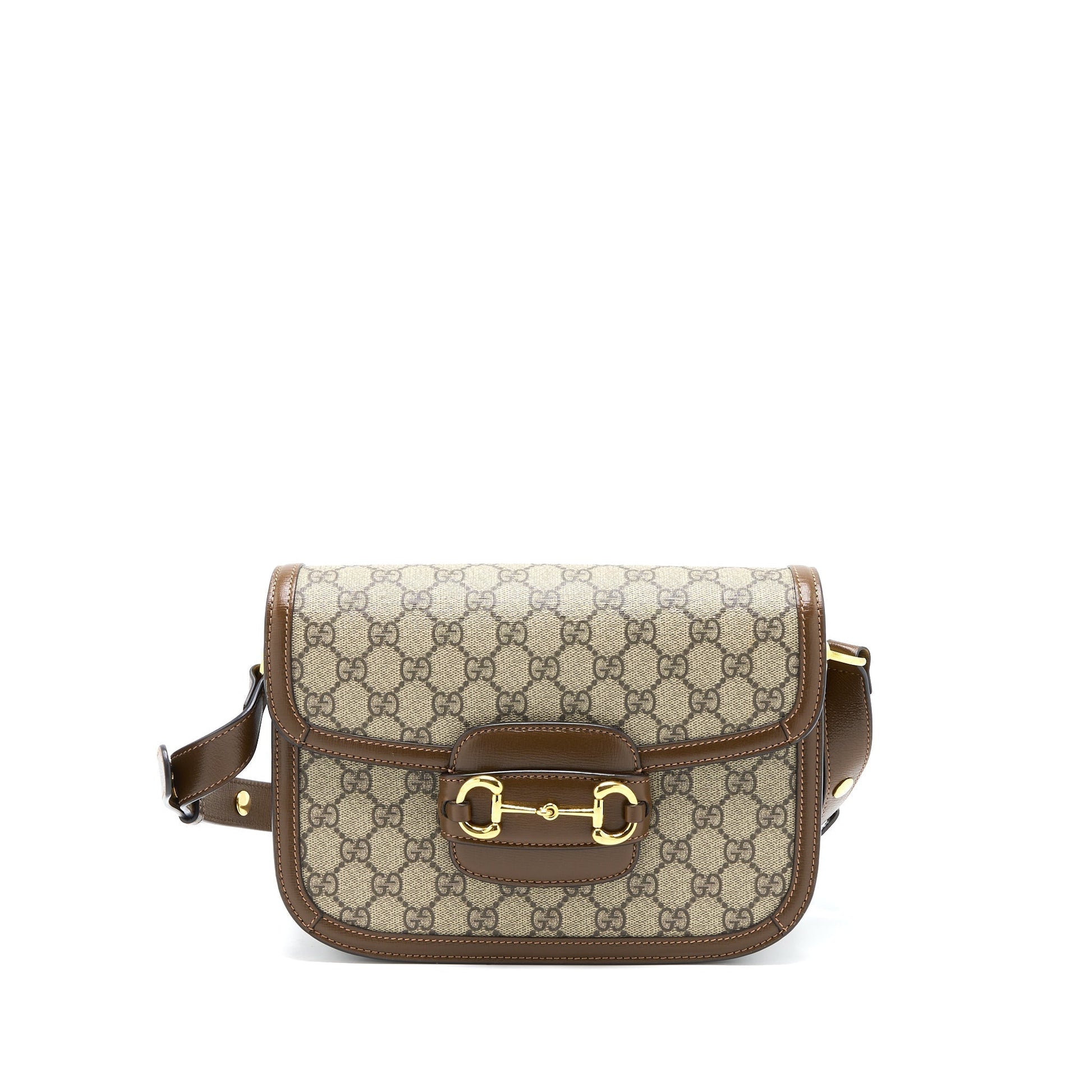 Gucci Horsebit Bag Supreme Canvas Travel Bag Ghw 1