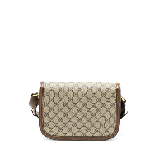 Gucci Horsebit Bag Supreme Canvas Travel Bag Ghw 1