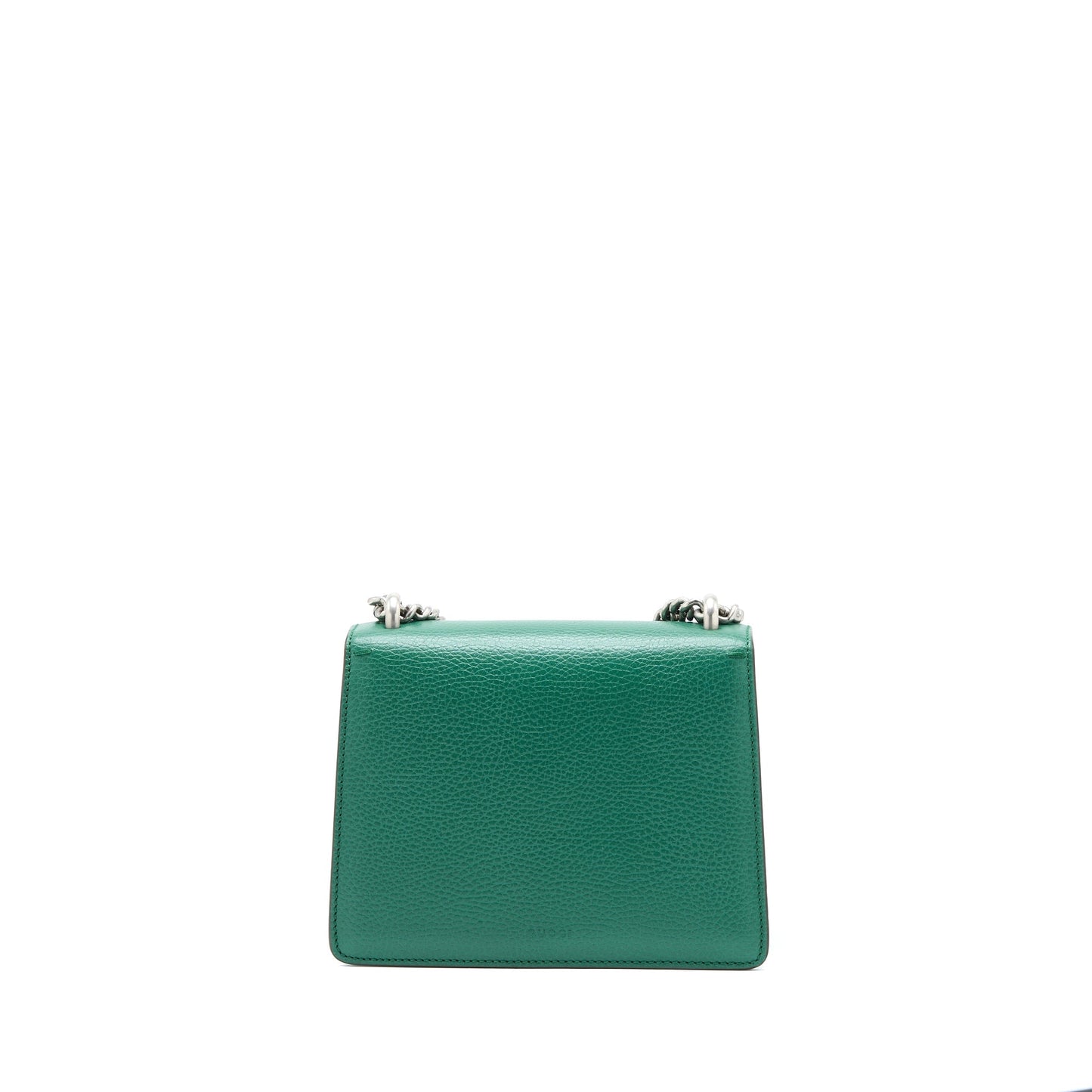 Gucci Dionysus Calfskin Ruthenium Hardware Handbag Green Travel Bag