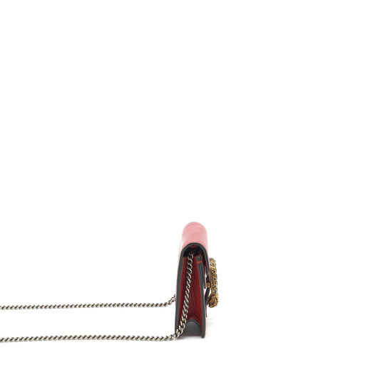 Gucci Dionysus Super Bag Shw Leather Red Travel Bag