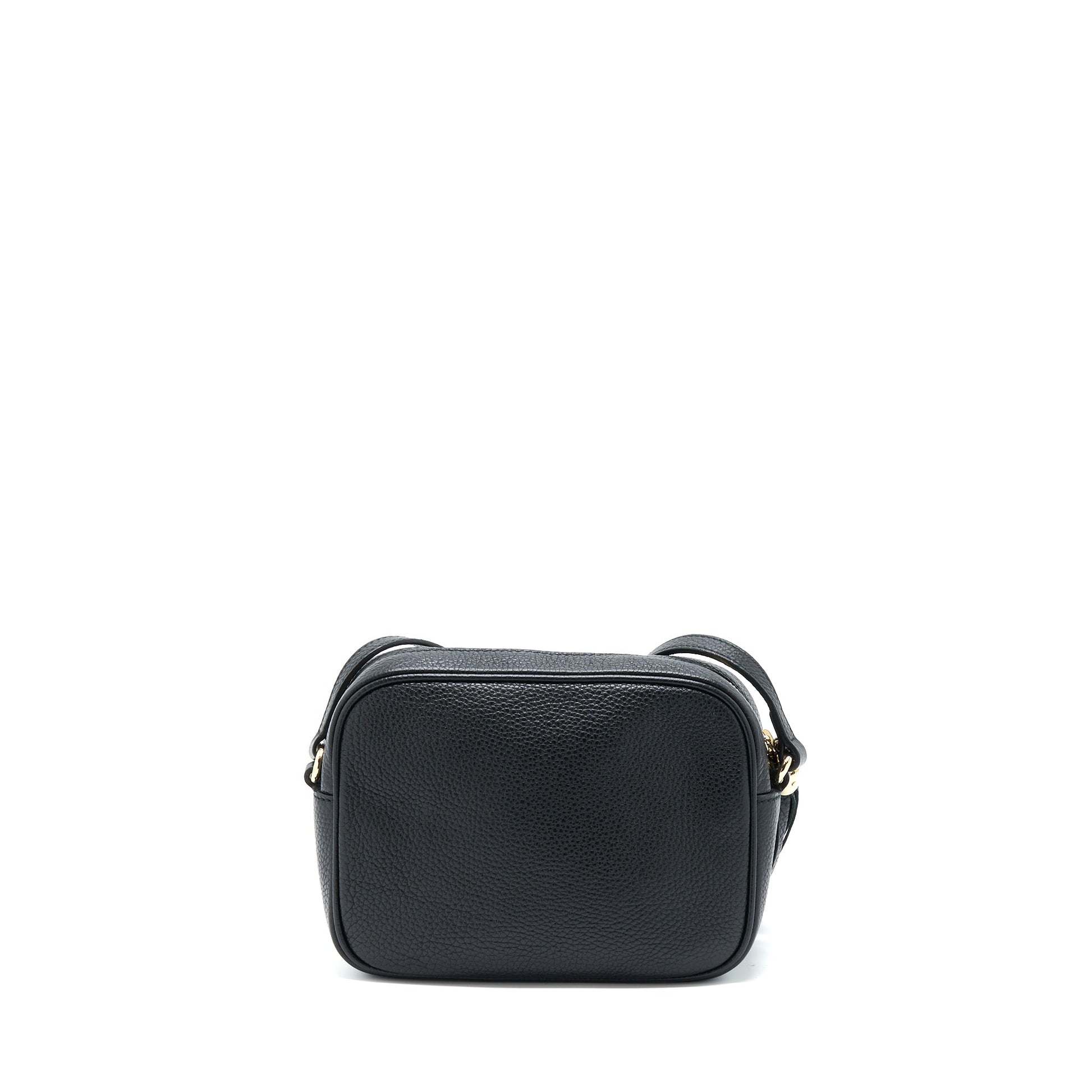 Gucci Soho Camera Disco Bag Calfskin Black Travel Bag