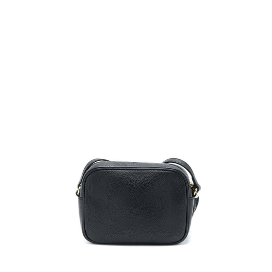 Gucci Soho Camera Disco Bag Calfskin Black Travel Bag