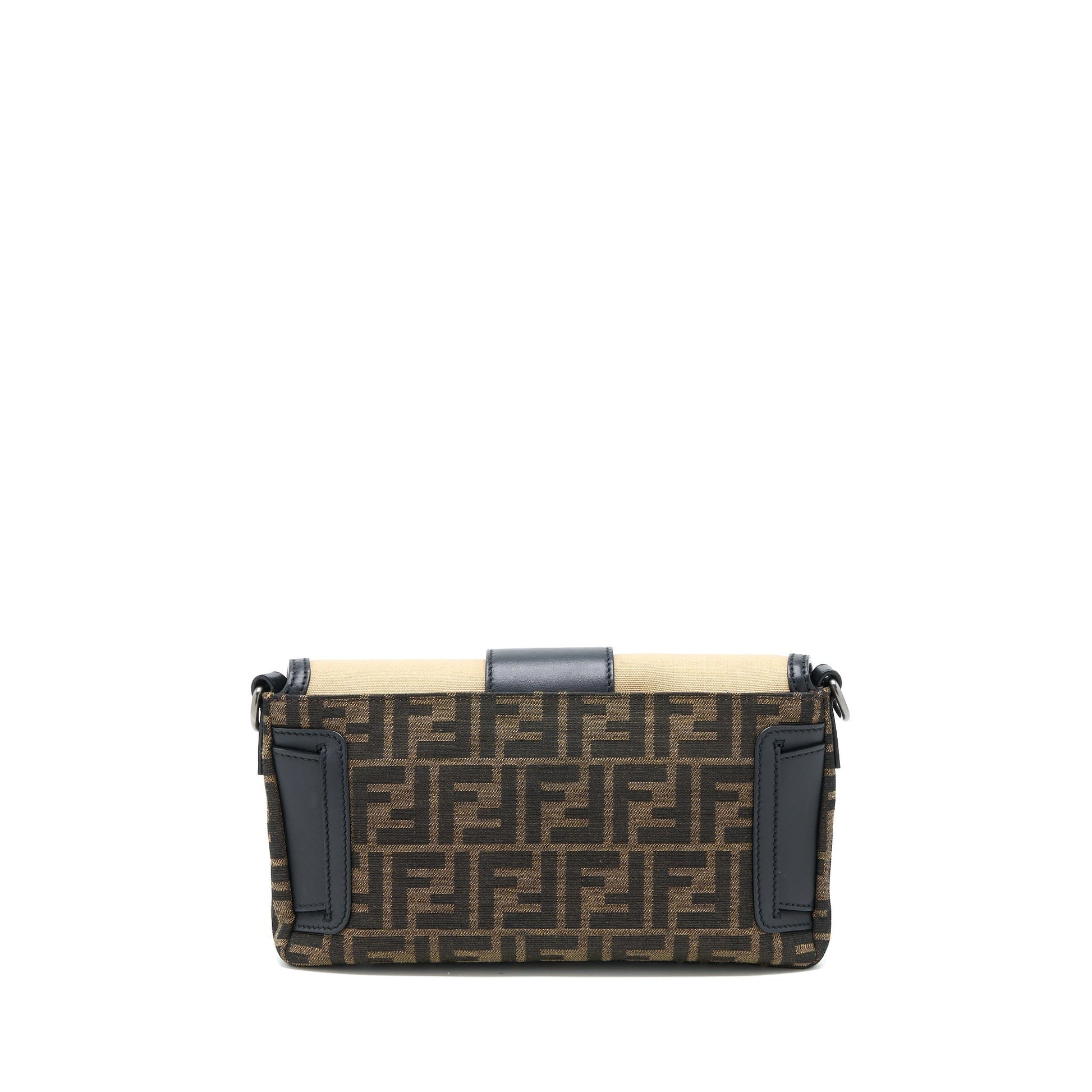 Fendi Regular Baguette Purse Jacquard Multicolour Canvas Shoulder Bag