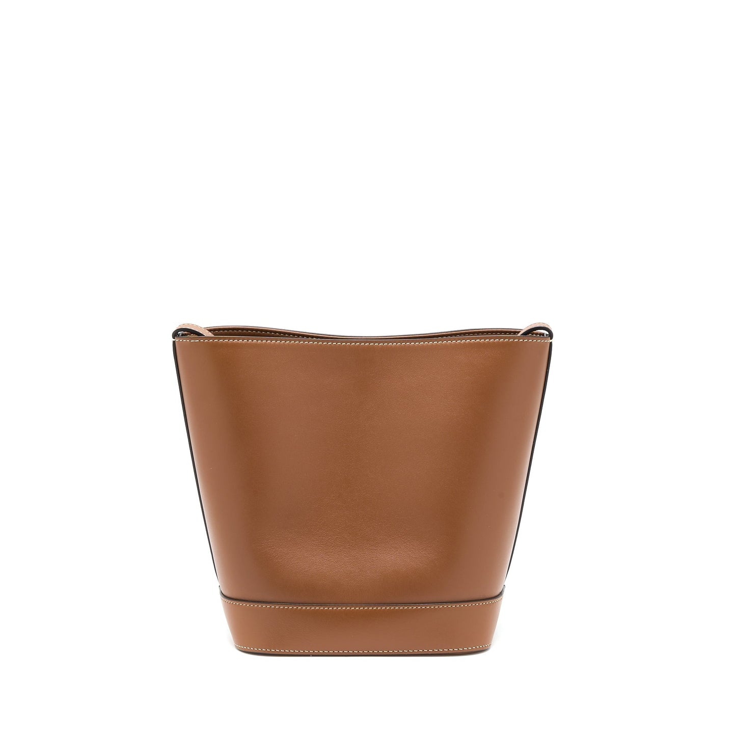 Celine Cuir Triomphe Calfskin Handbag Tan Small Bucket Bag