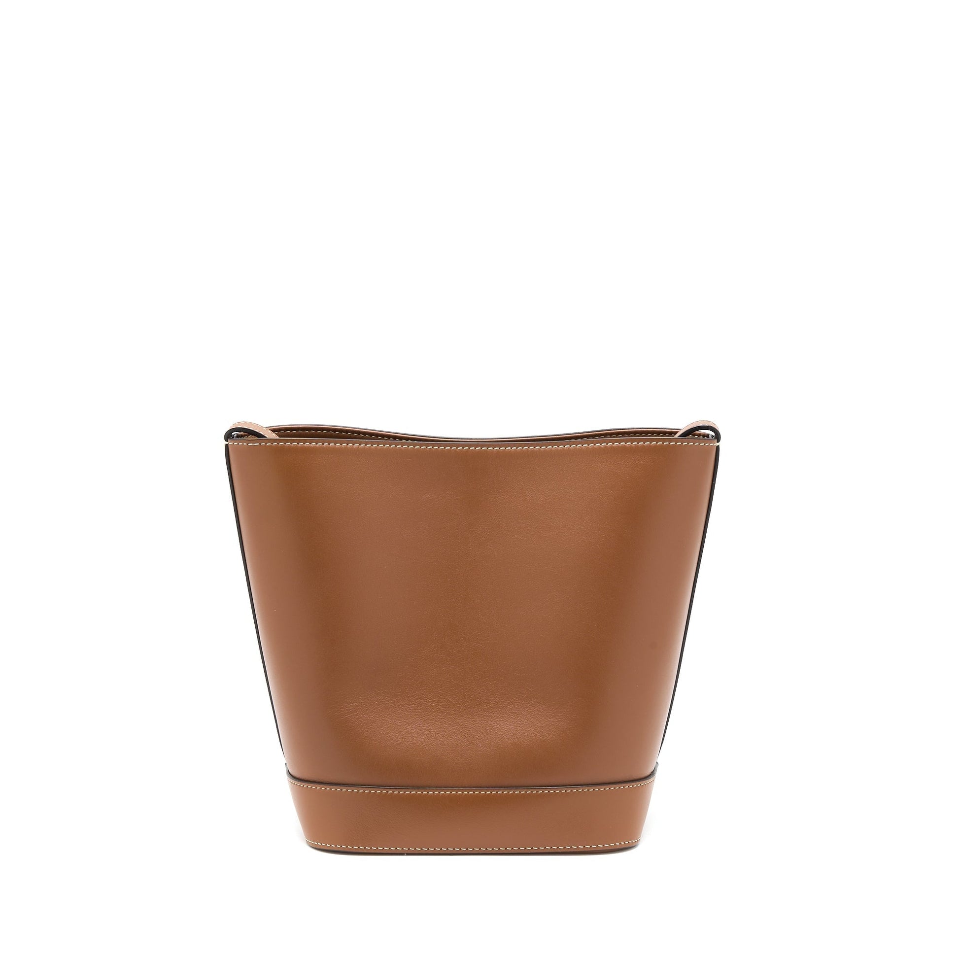 Celine Cuir Triomphe Calfskin Handbag Tan Small Bucket Bag