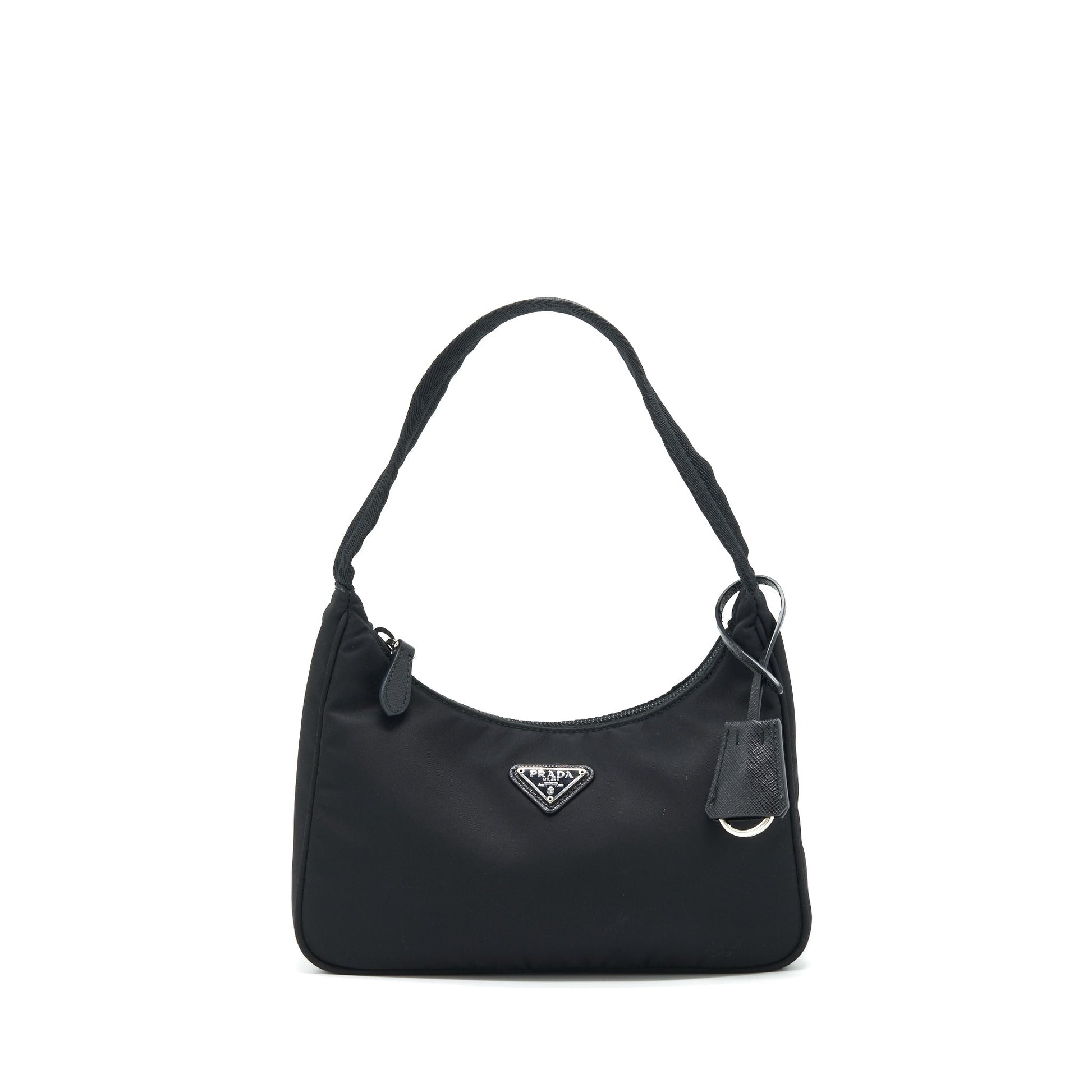 Prada Tessuto Purse Handbag Nylon Black Travel Bag