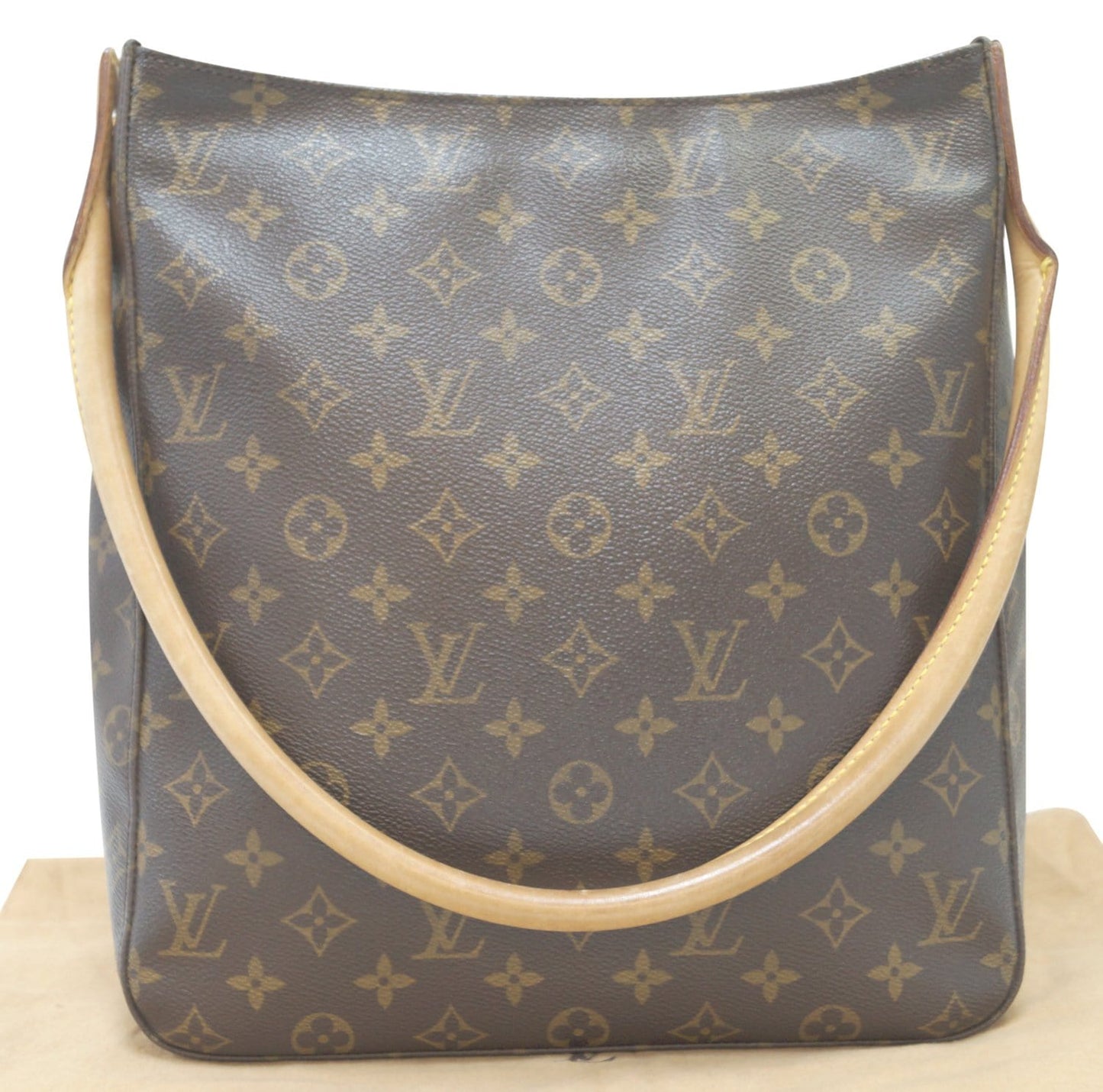 Louis Looping Gm Shoulder Bag Canvas Monogram Bag E4480