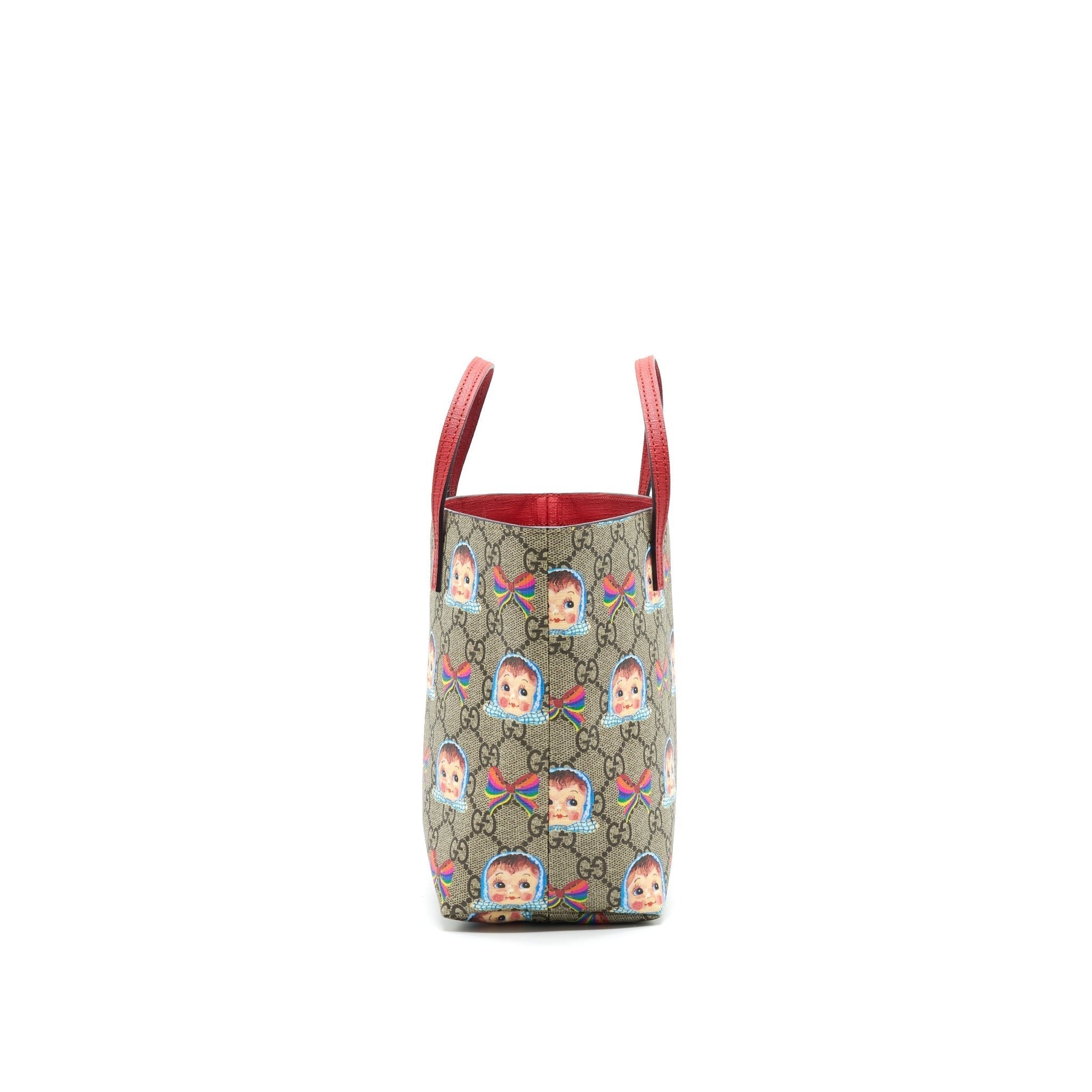 Gucci Children Dolls And Bows Tote Tote Bag