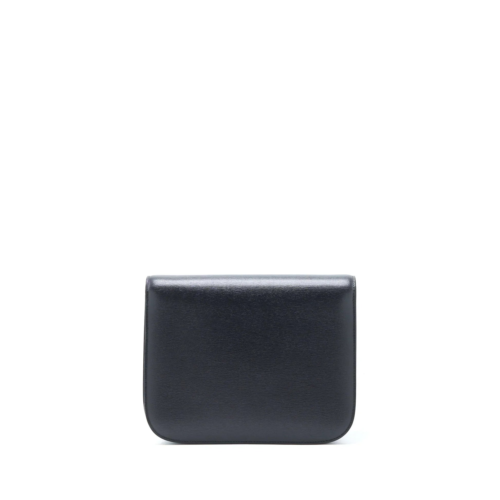 Celine Classic Box Calfskin Liege Anthracite Handbag Medium Travel Bag