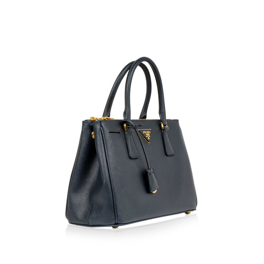 Prada Galleria Tote Bag Galleria Navy New