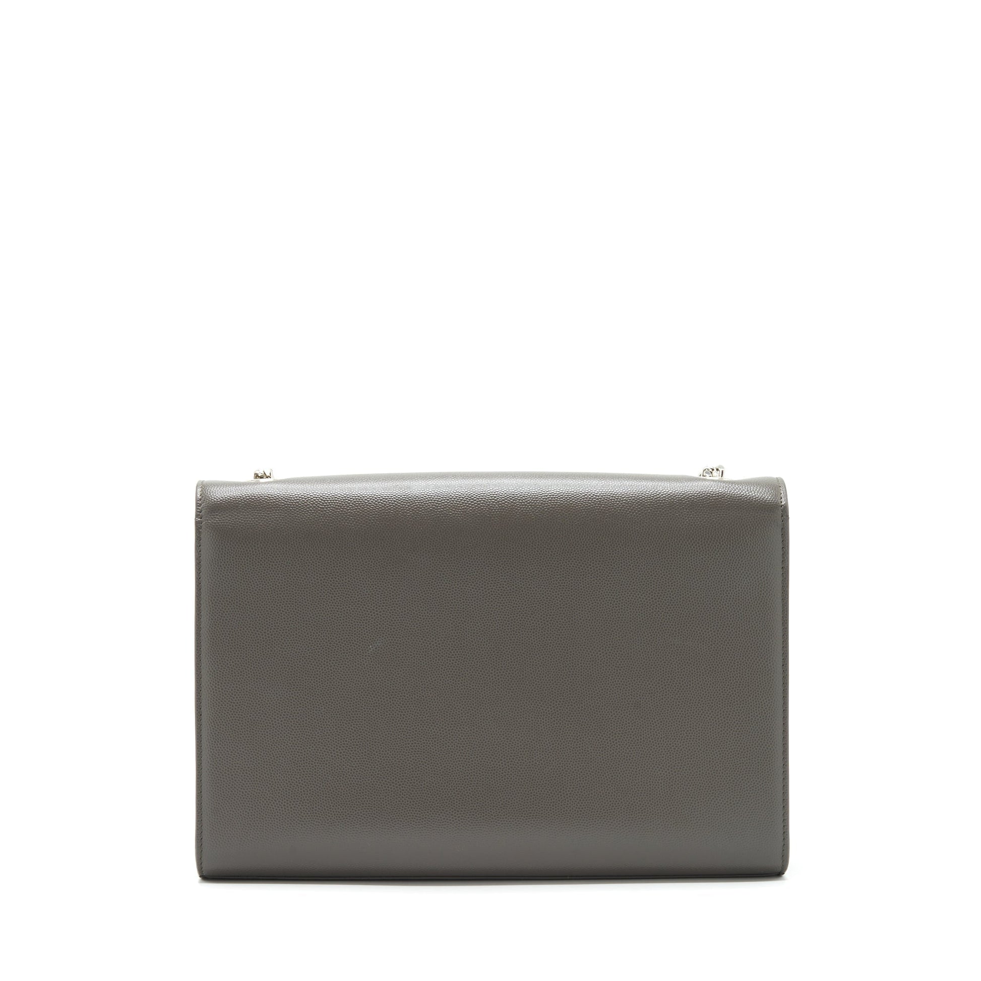 YSL Saint Laurent Saint Laurent Monogramme Kate Purse Grained Calfskin Large Travel Bag
