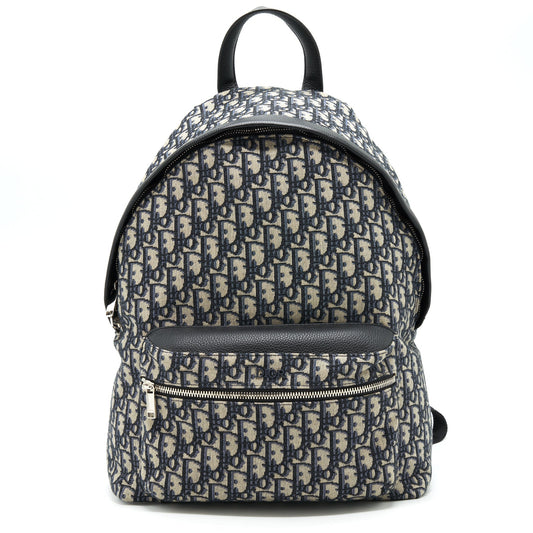 Dior Rider Backpack And Oblique Jacquard Handbag Black Beige