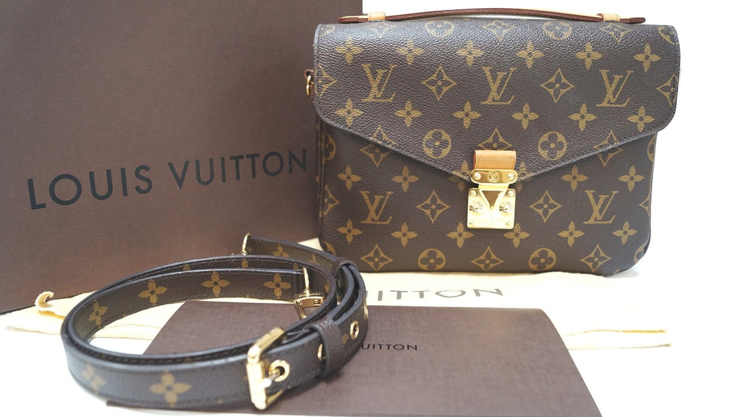 Louis Metis Pochette Crossbody Bag Canvas Monogram