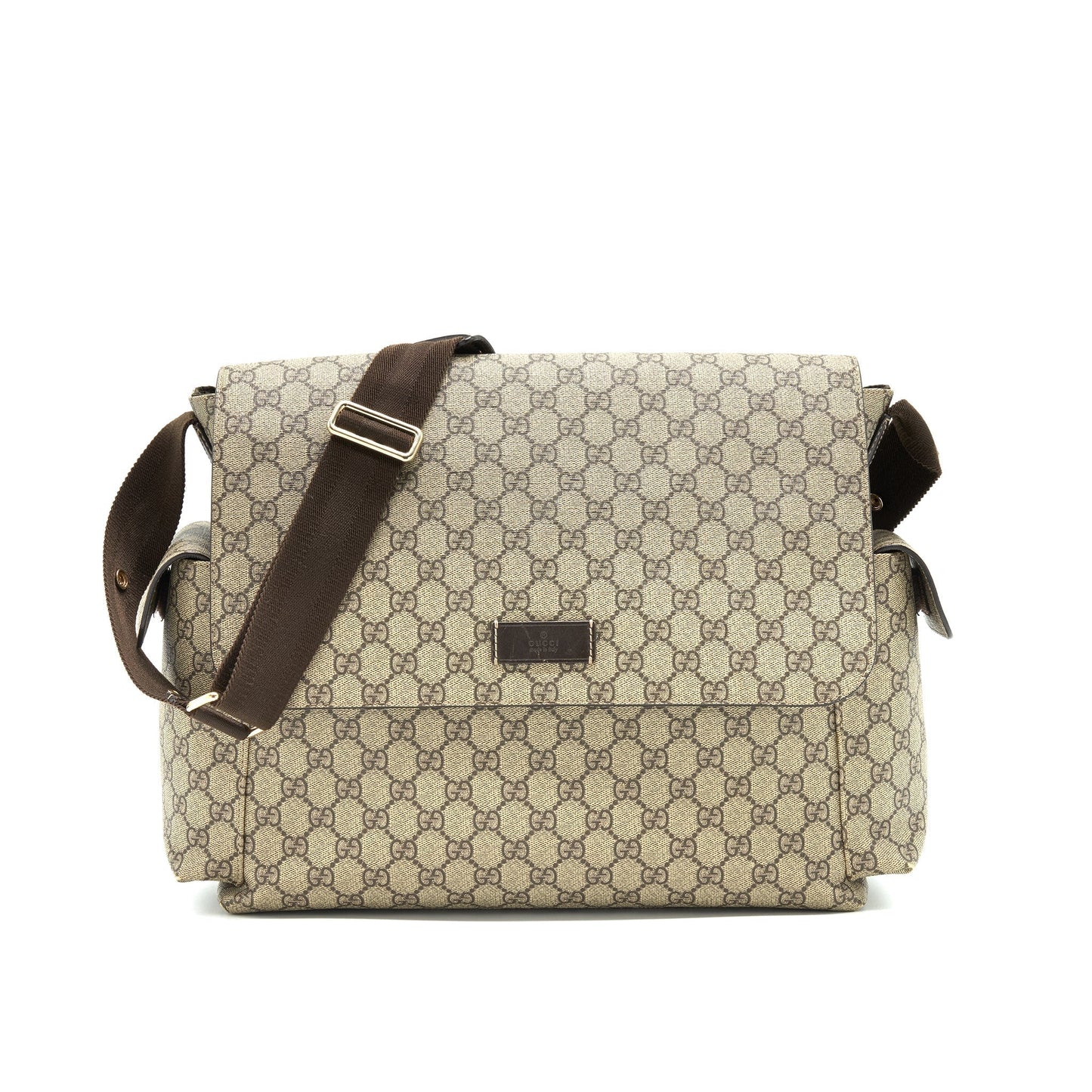 Gucci Supreme Diaper Bag Canvas Travel Bag