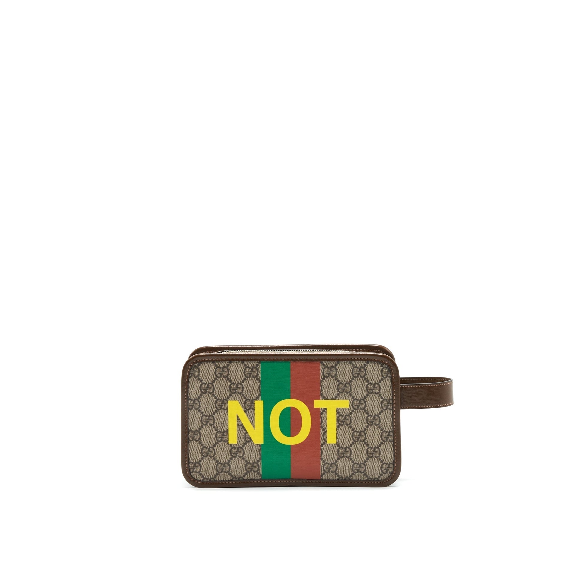 Gucci Not Fake Pouch Clutch Logo Clutch Bag