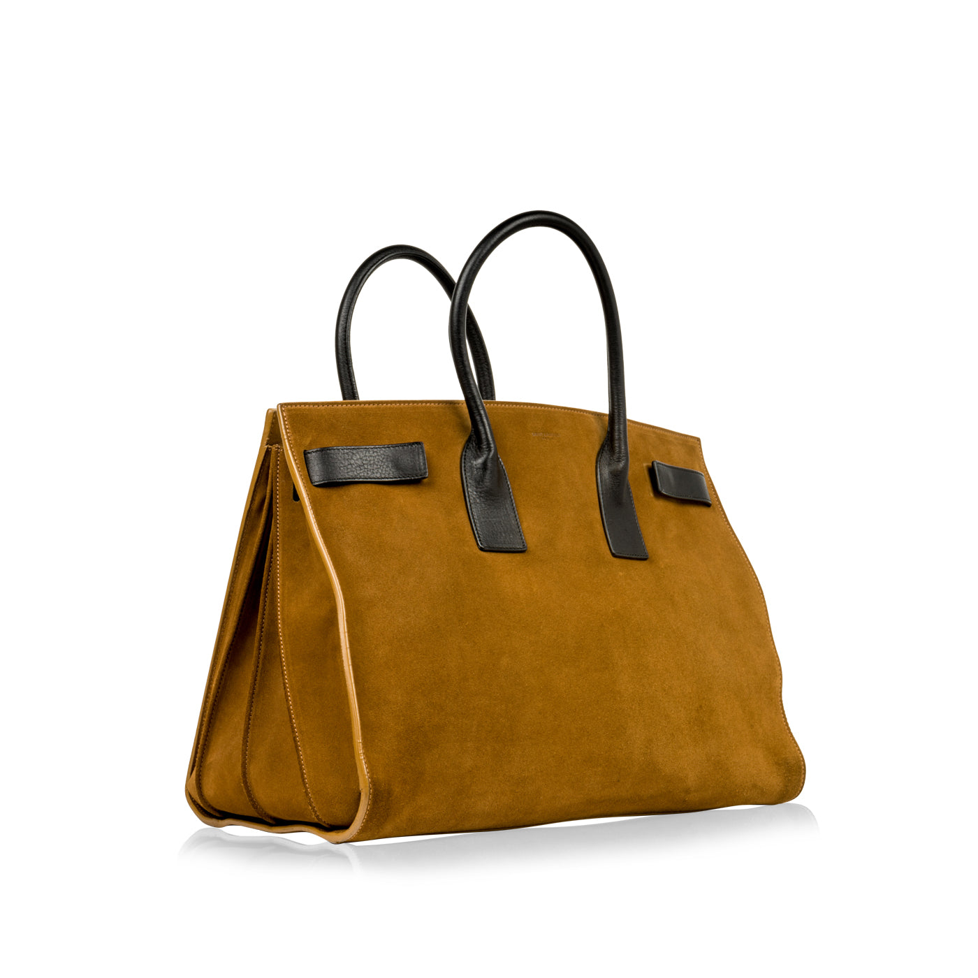 YSL Saint Laurent Sac De Jour Shoulder Bag Suede