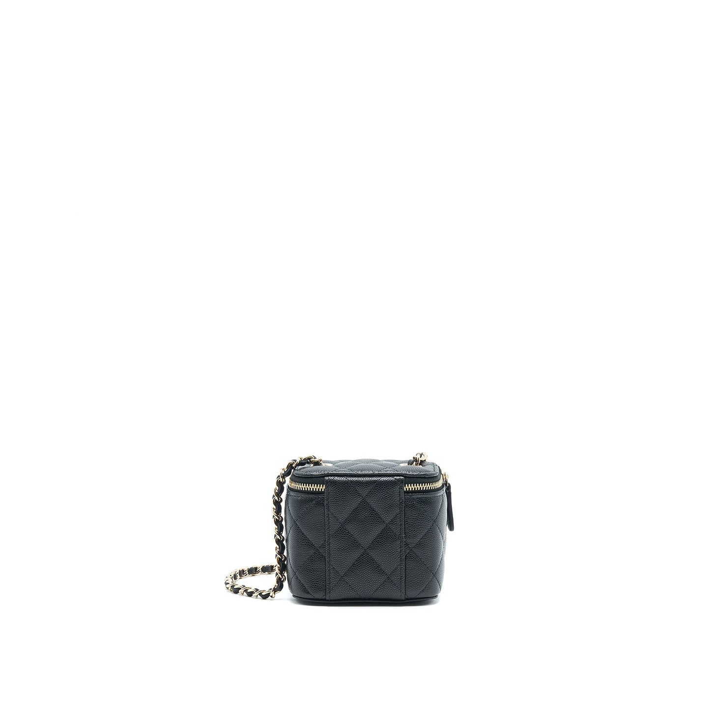 Chanel Vanify Caviar LGHW Black Mini Bag