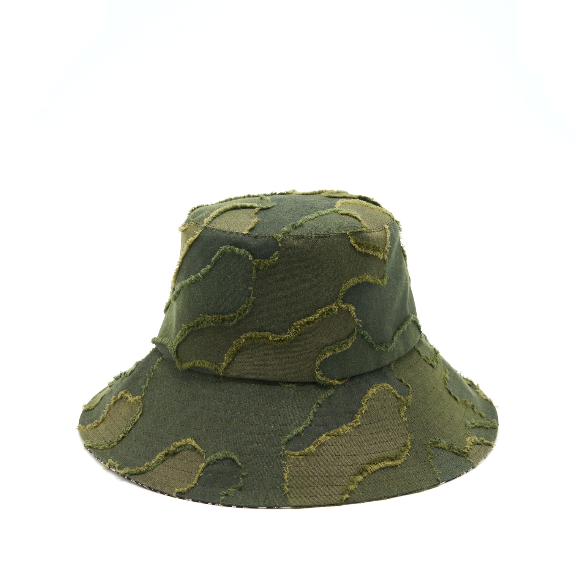 Dior Size Camouflage Oblique Hat Handbag Bucket Bucket Bag